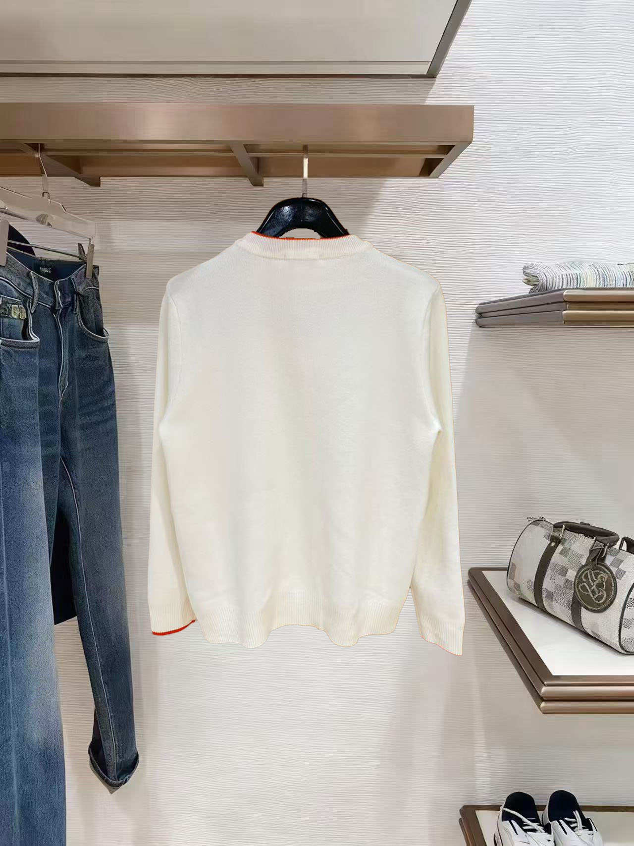 Hermès Basic Clothing Wool M-xl