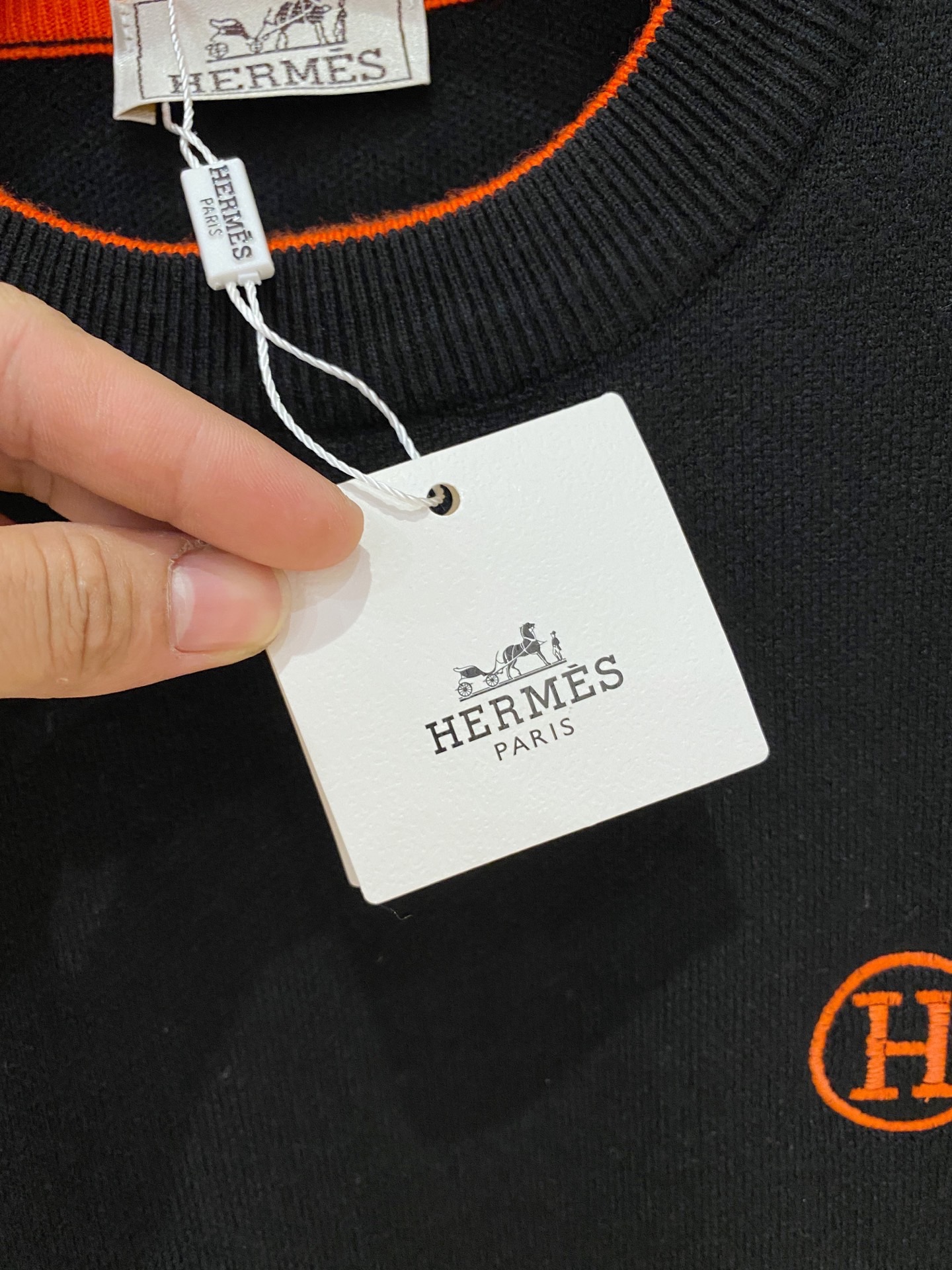Hermès Basic Clothing Wool M-xl
