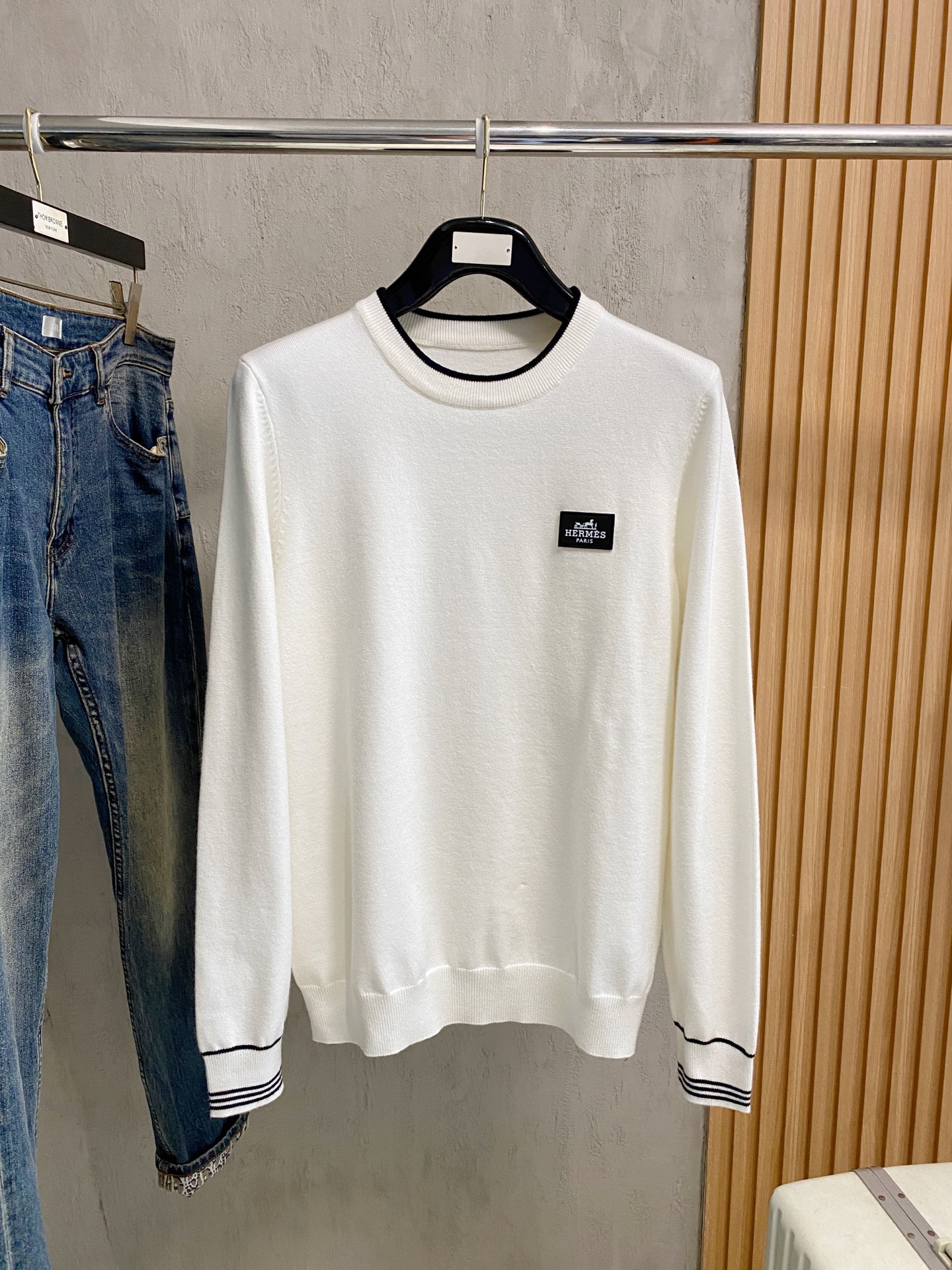 Hermès Basic Clothing Wool M-xl