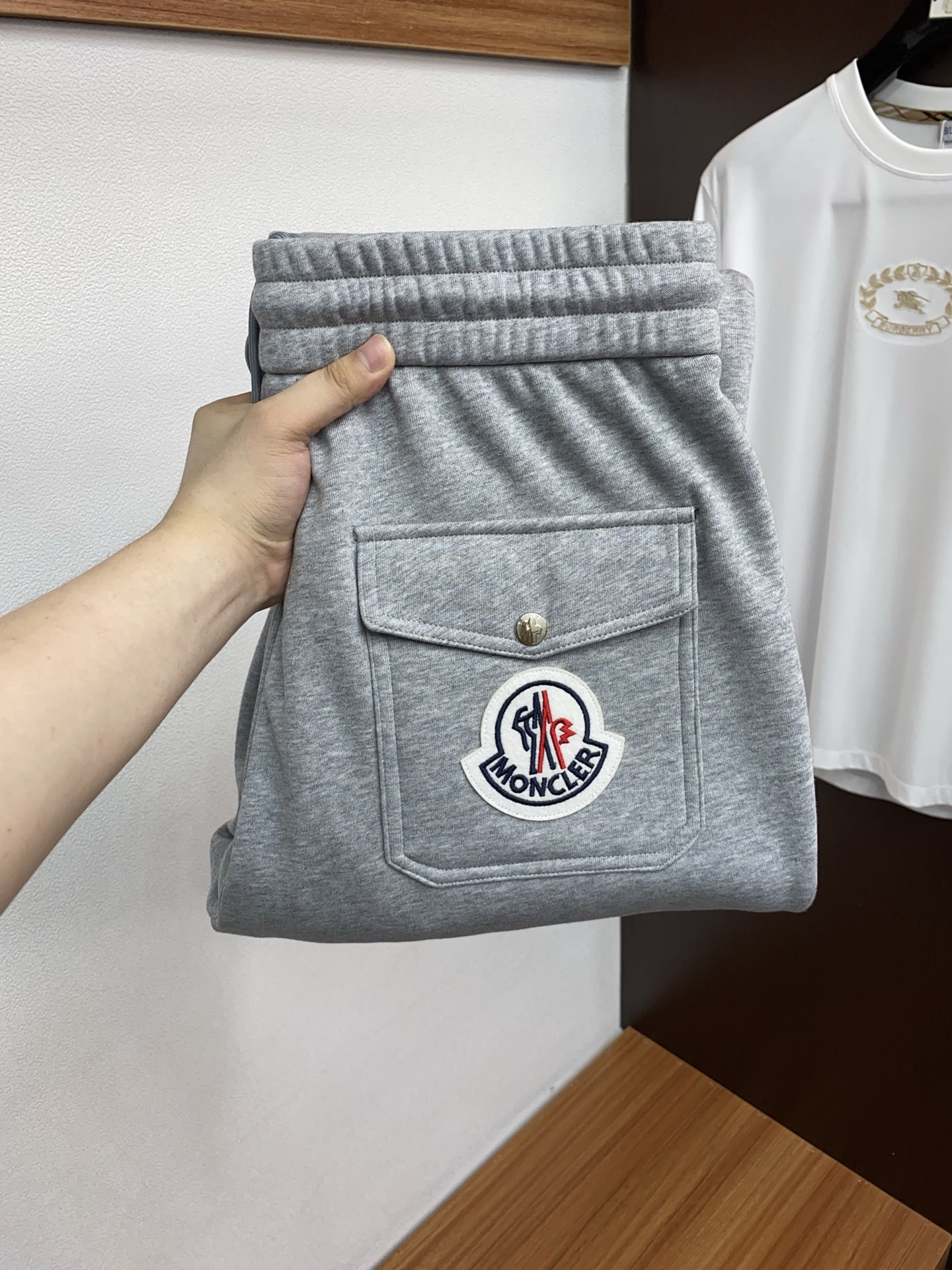 Moncler Basic Clothing Cotton Fleece Lined M-l-xl