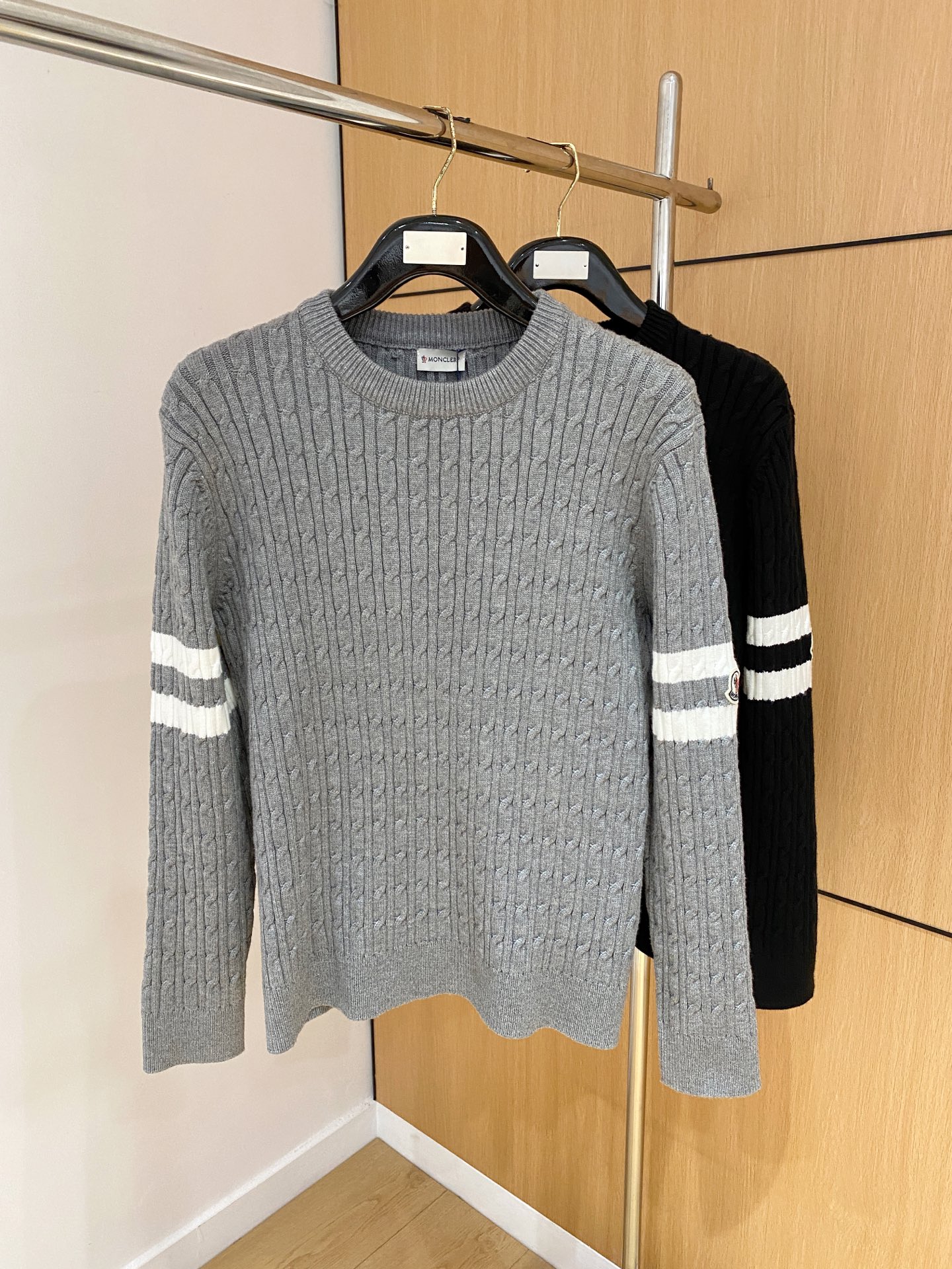 Moncler Basic Clothing Wool M-l-xl