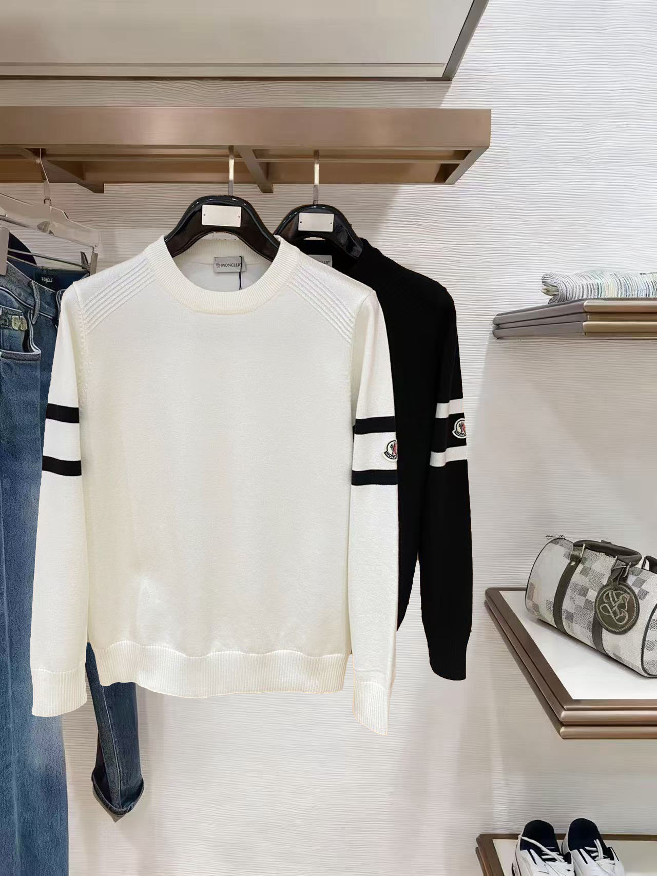 Moncler Basic Clothing Wool M-l-xl