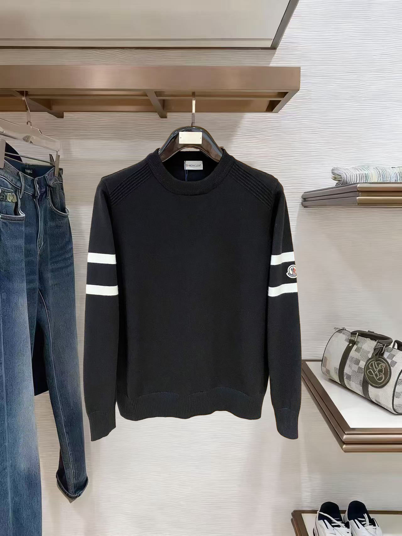 Moncler Basic Clothing Wool M-l-xl