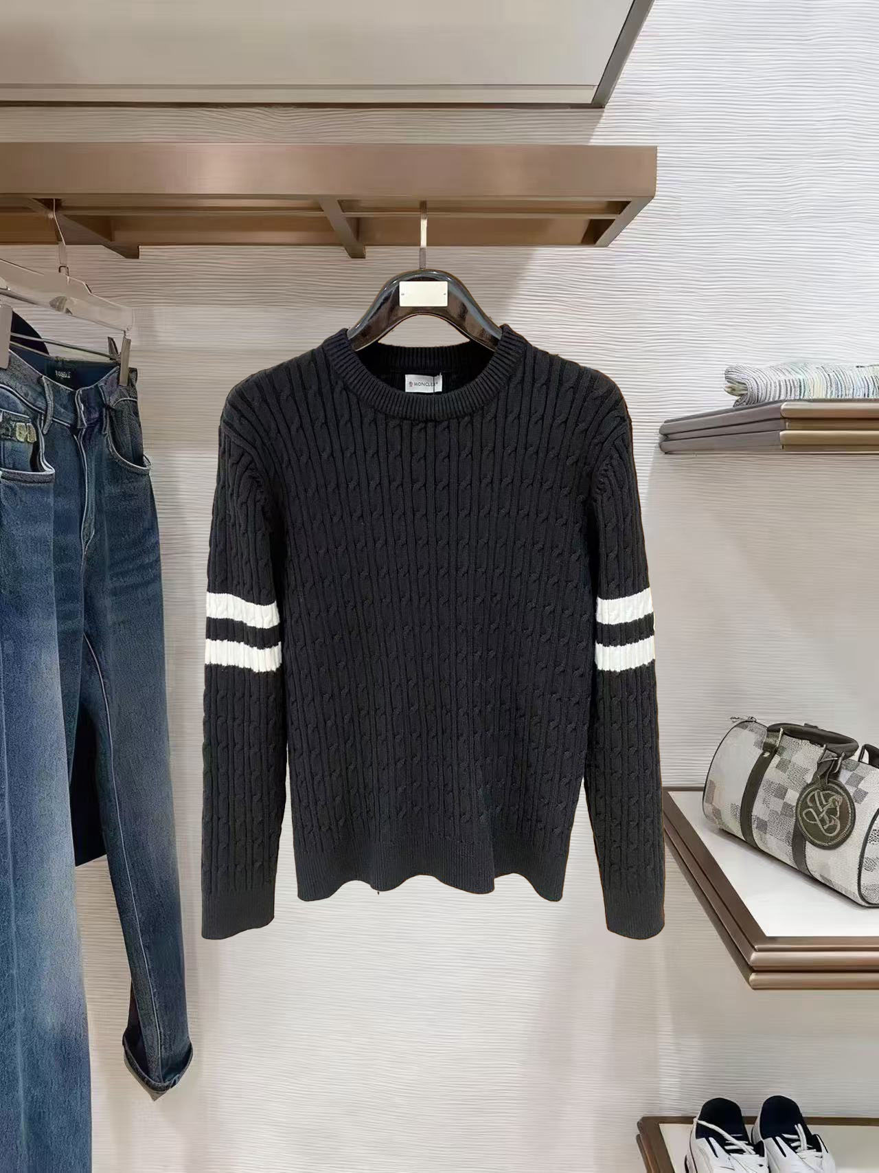 Moncler Basic Clothing Wool M-l-xl