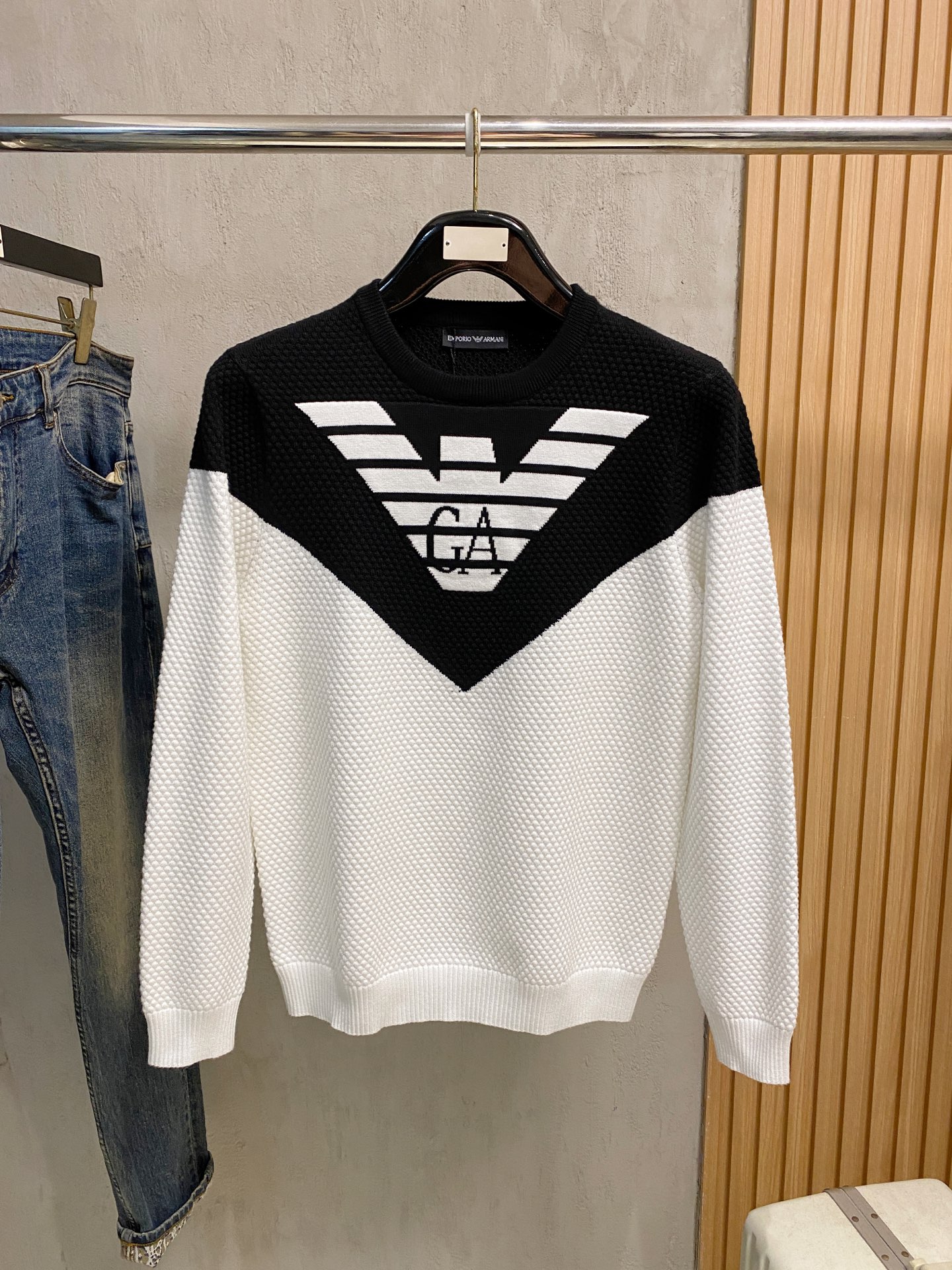 Armani Basic Clothing Wool M-xl