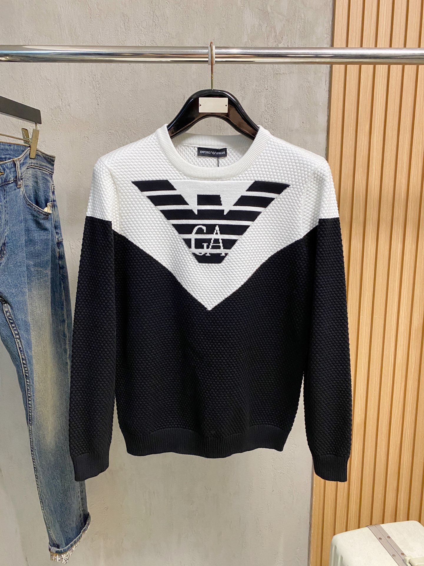 Armani Basic Clothing Wool M-xl