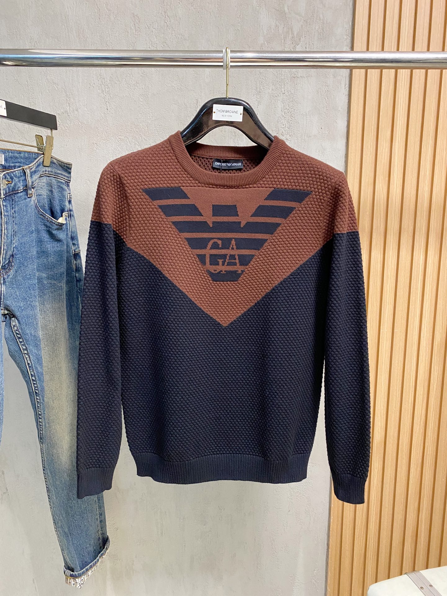 Armani Basic Clothing Wool M-xl