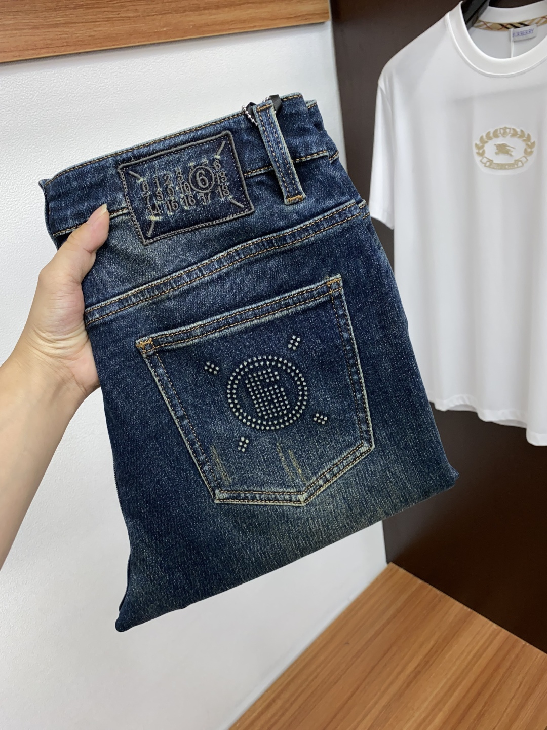 Maison Margiela Jeans Wool Slim Fit L-37