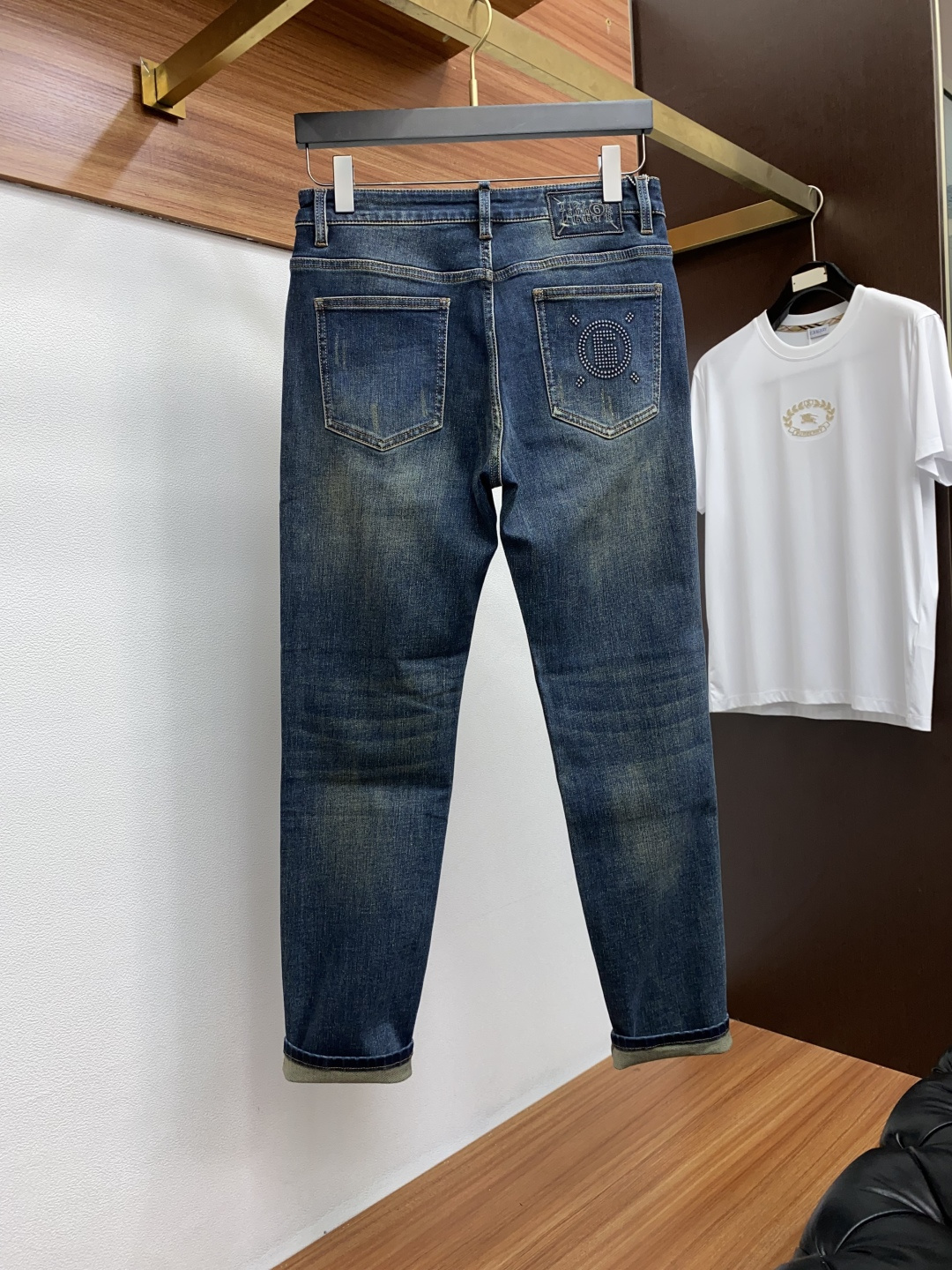 Maison Margiela Jeans Wool Slim Fit L-37
