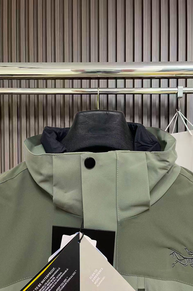 Arcteryx Down Jacket Goose Down Hooded M-l-xxxl