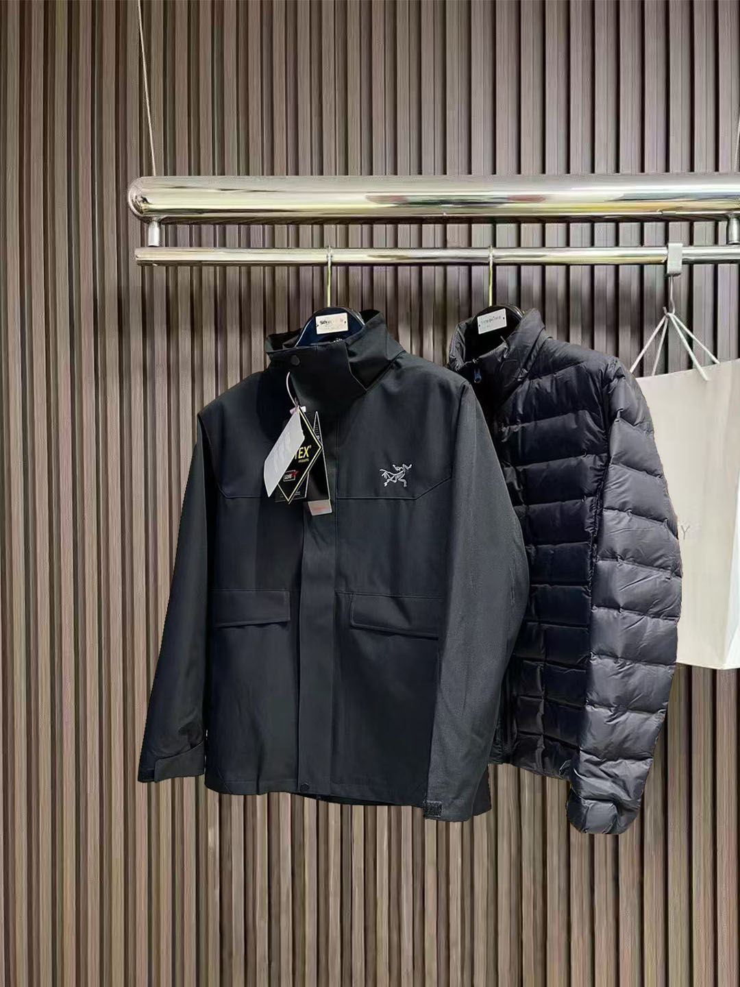 Arcteryx Down Jacket Goose Down Hooded M-l-xxxl