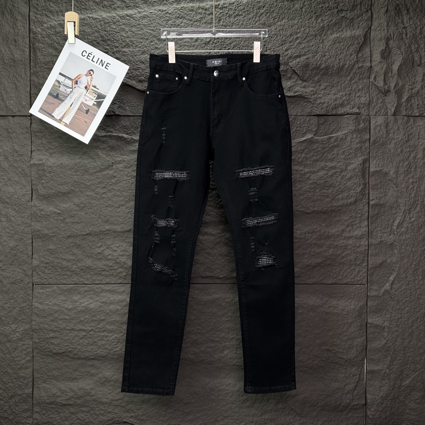 Couple Jeans Black Couple Style M