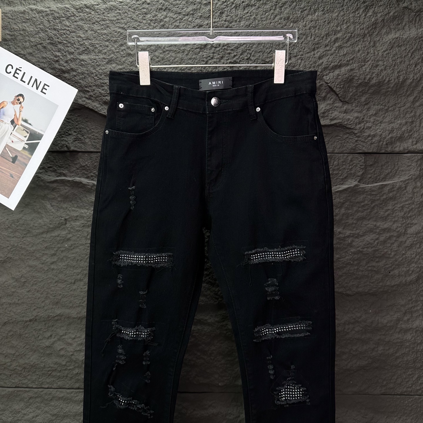 Couple Jeans Black Couple Style M