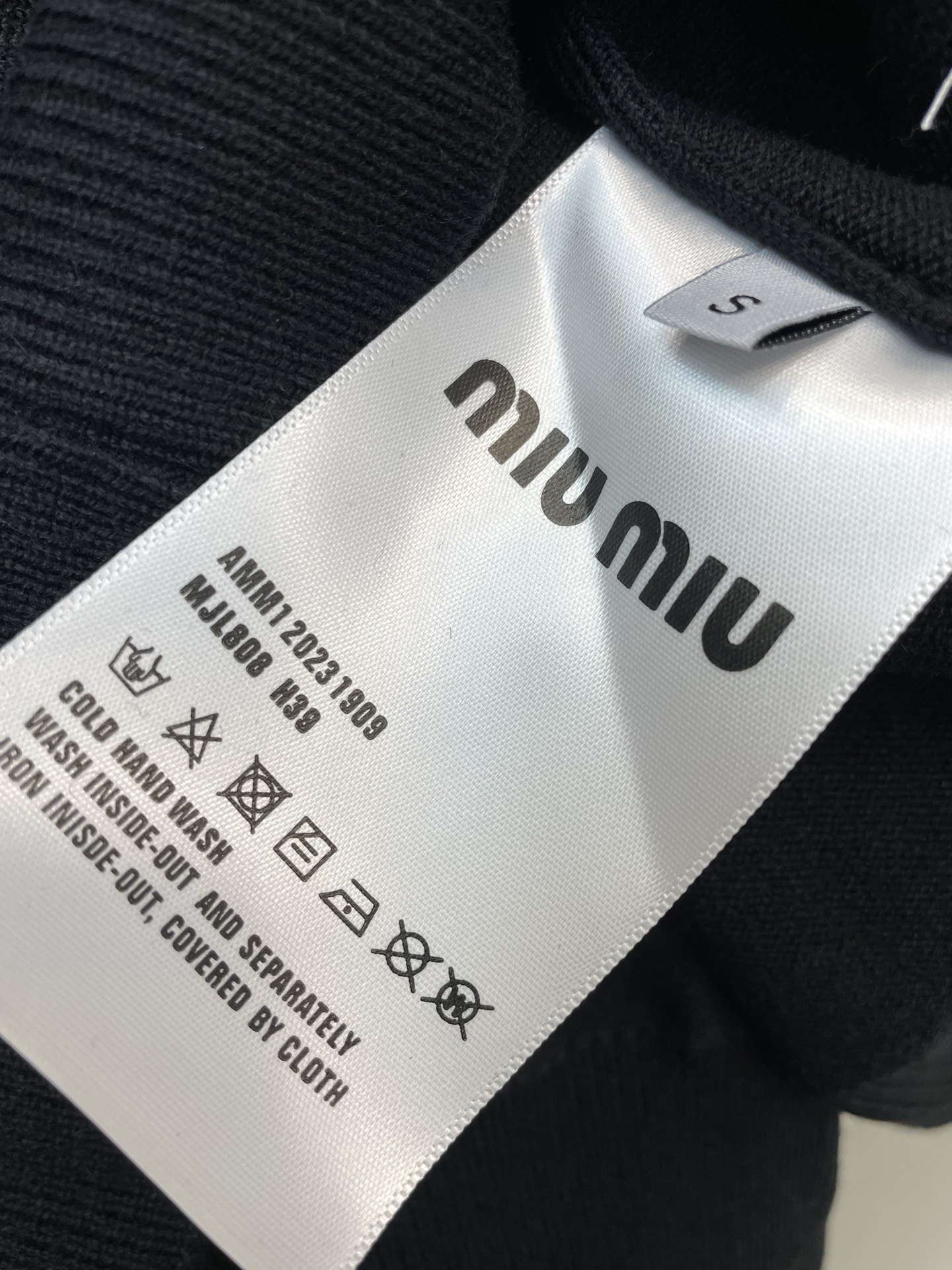 Miu Miu Male Basic Clothing S-m-xl