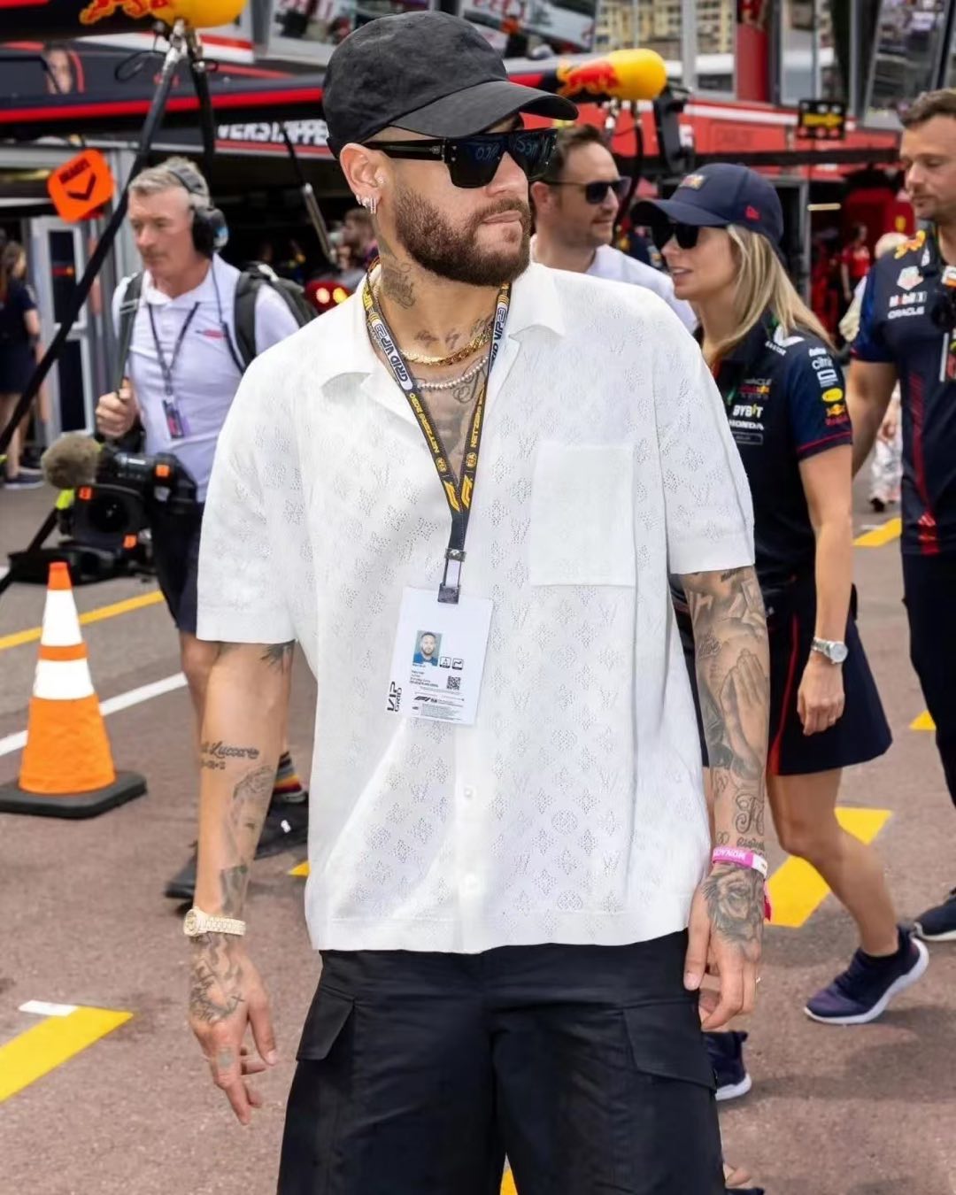 Louis Vuitton Shirt Cotton Loose Fit S-m-l
