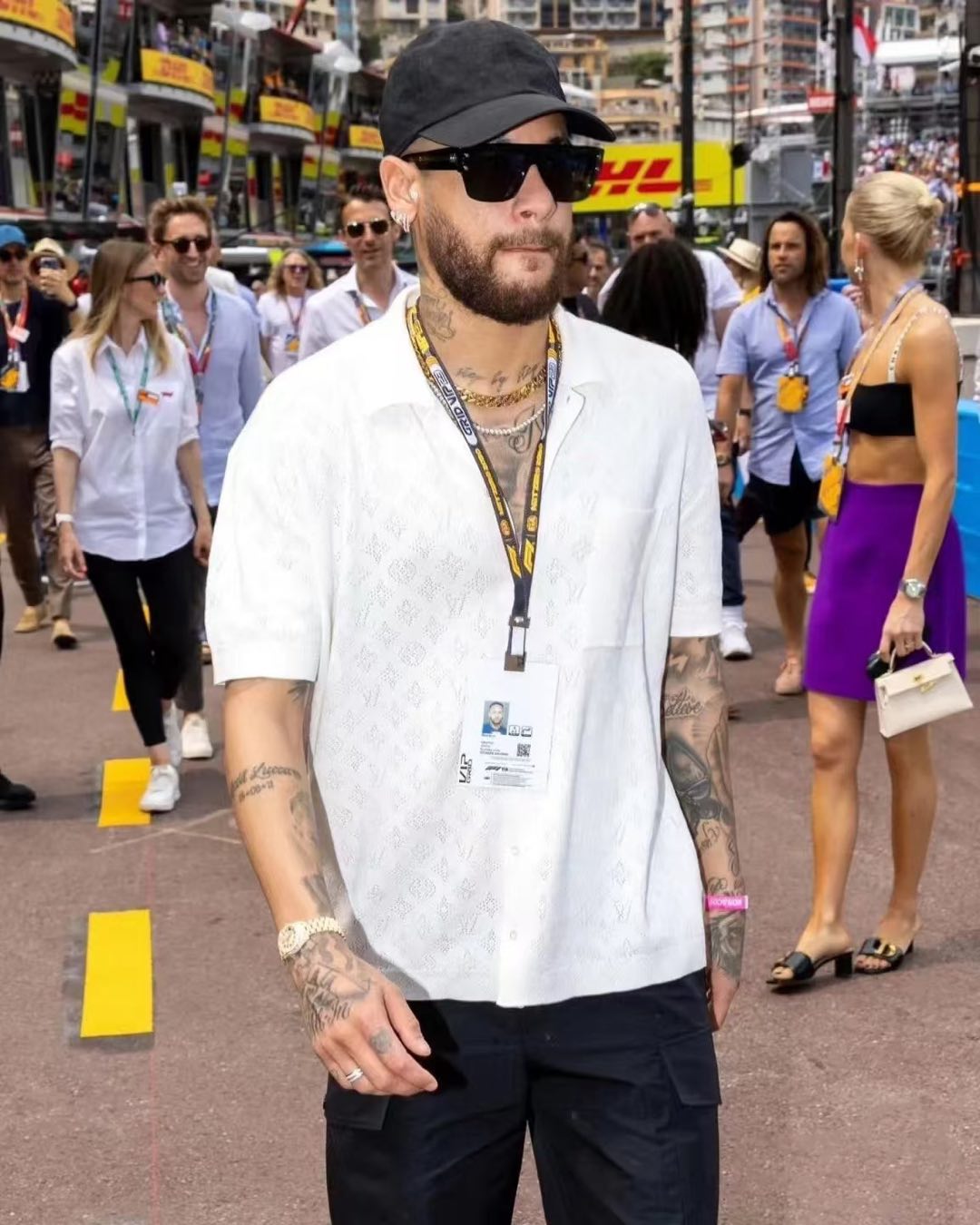 Louis Vuitton Shirt Cotton Loose Fit S-m-l