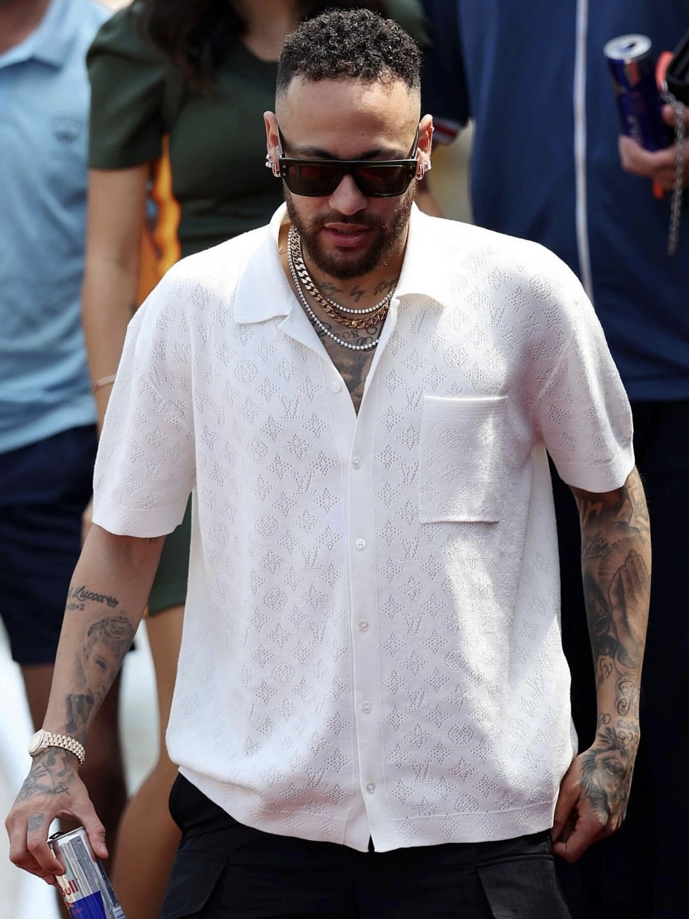 Louis Vuitton Shirt Cotton Loose Fit S-m-l