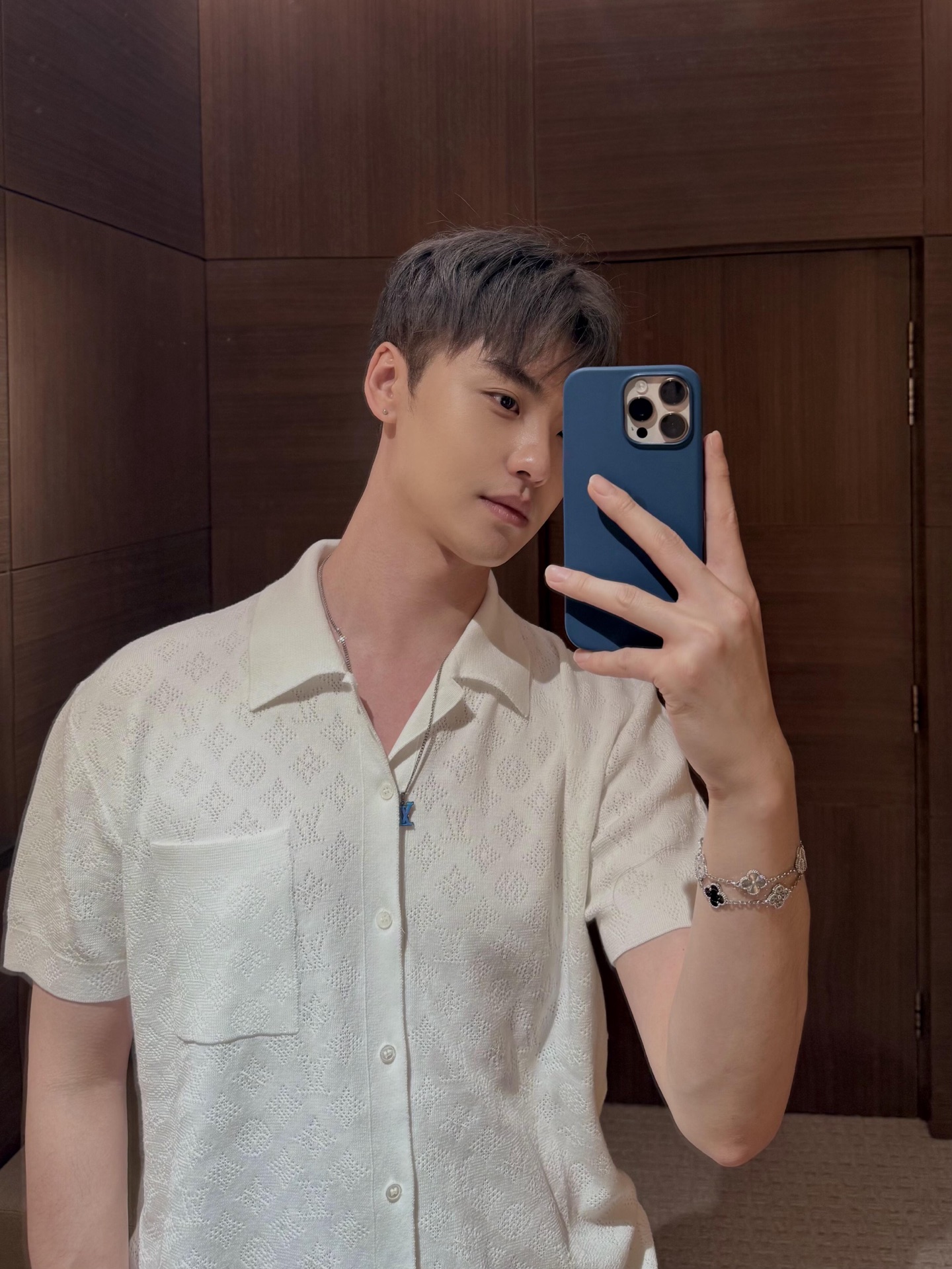 Louis Vuitton Shirt Cotton Loose Fit S-m-l