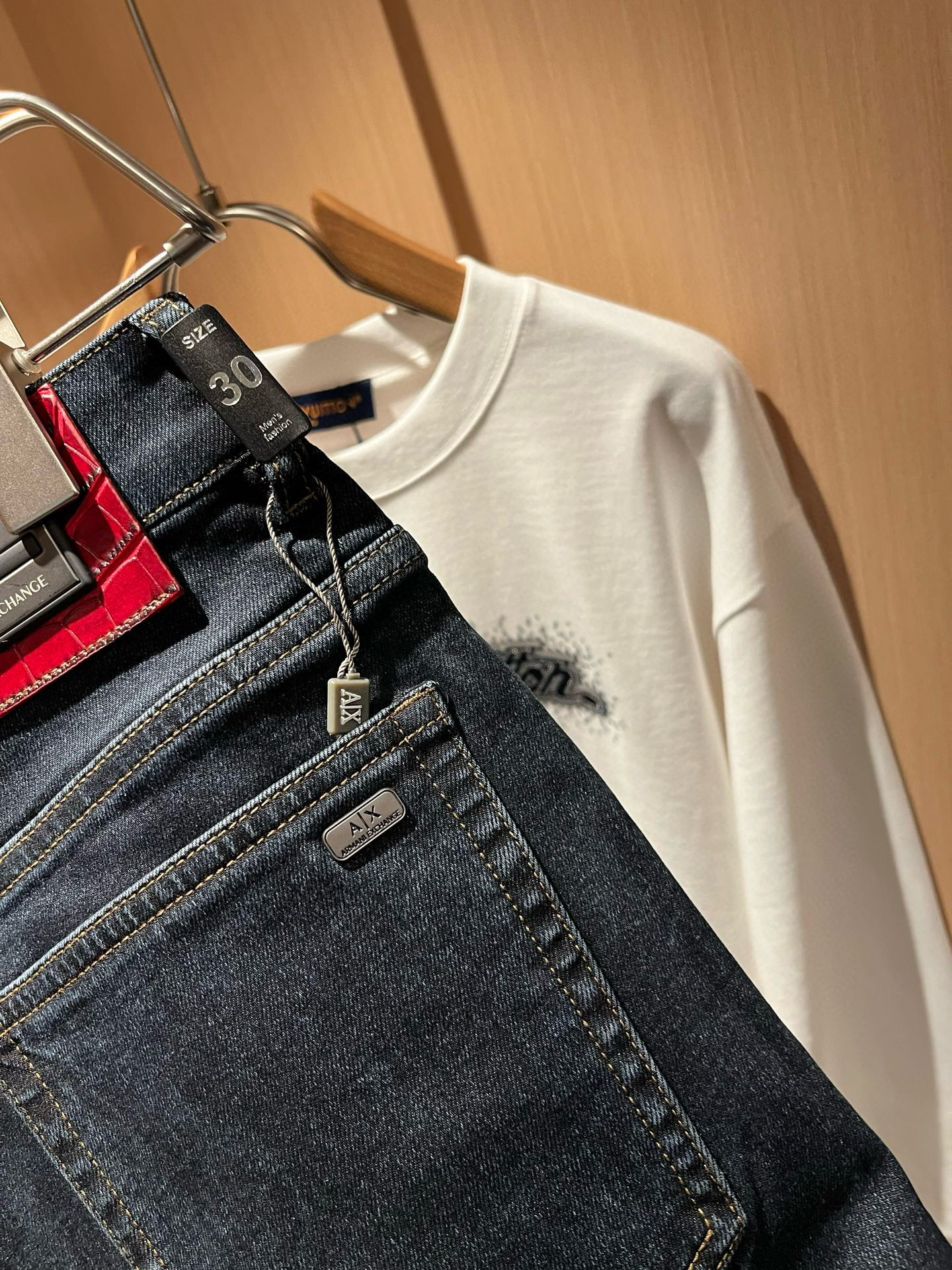 Armani Male Jeans Denim Slim Fit M-l