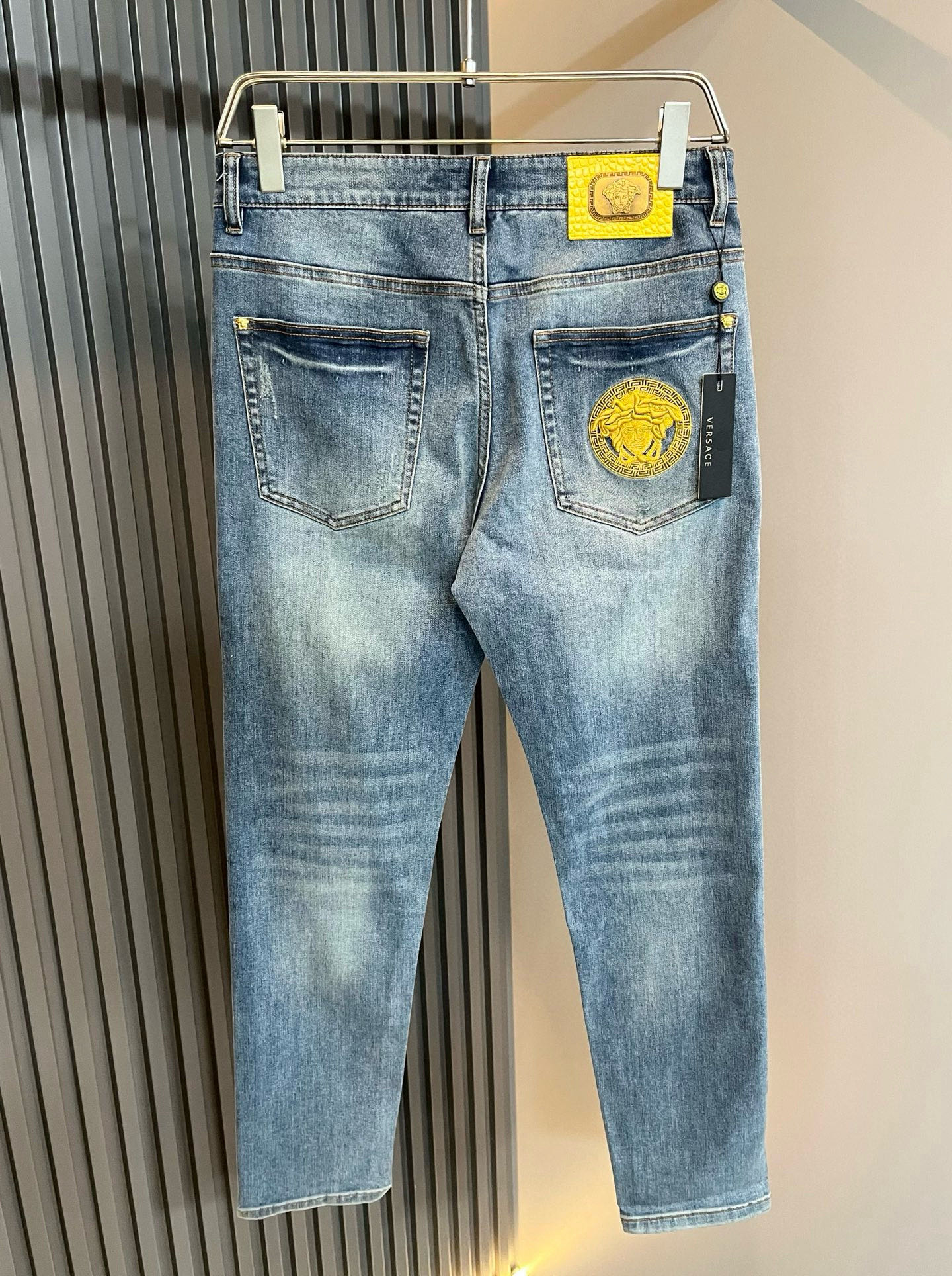 Versace Male Jeans Denim Slim Fit S-l