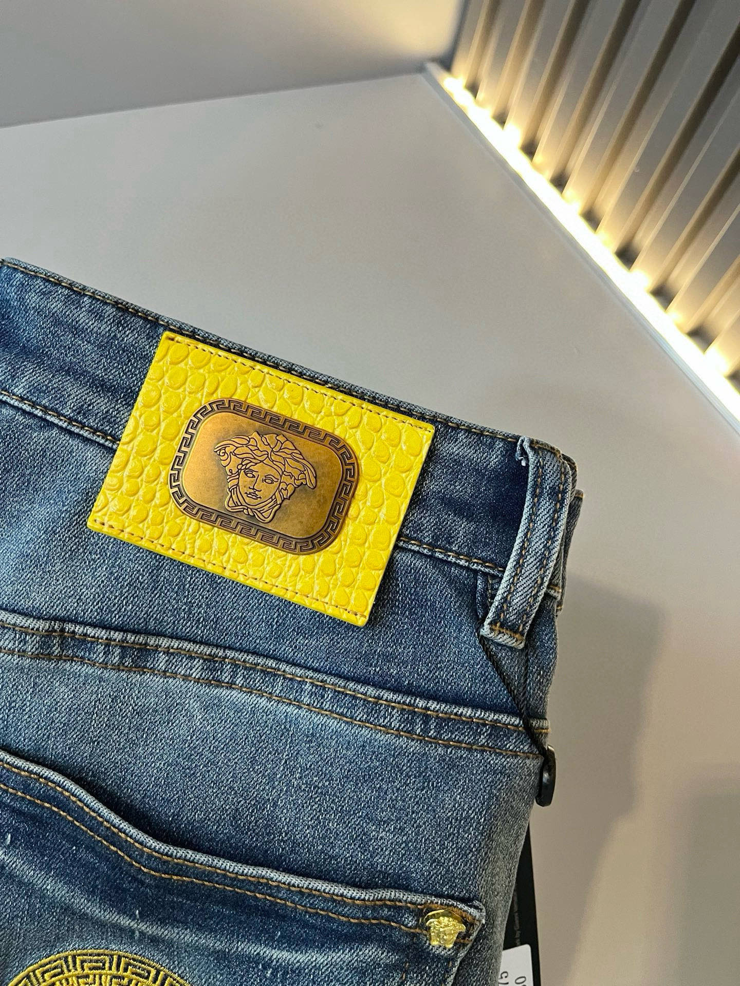 Versace Male Jeans Denim Slim Fit S-l