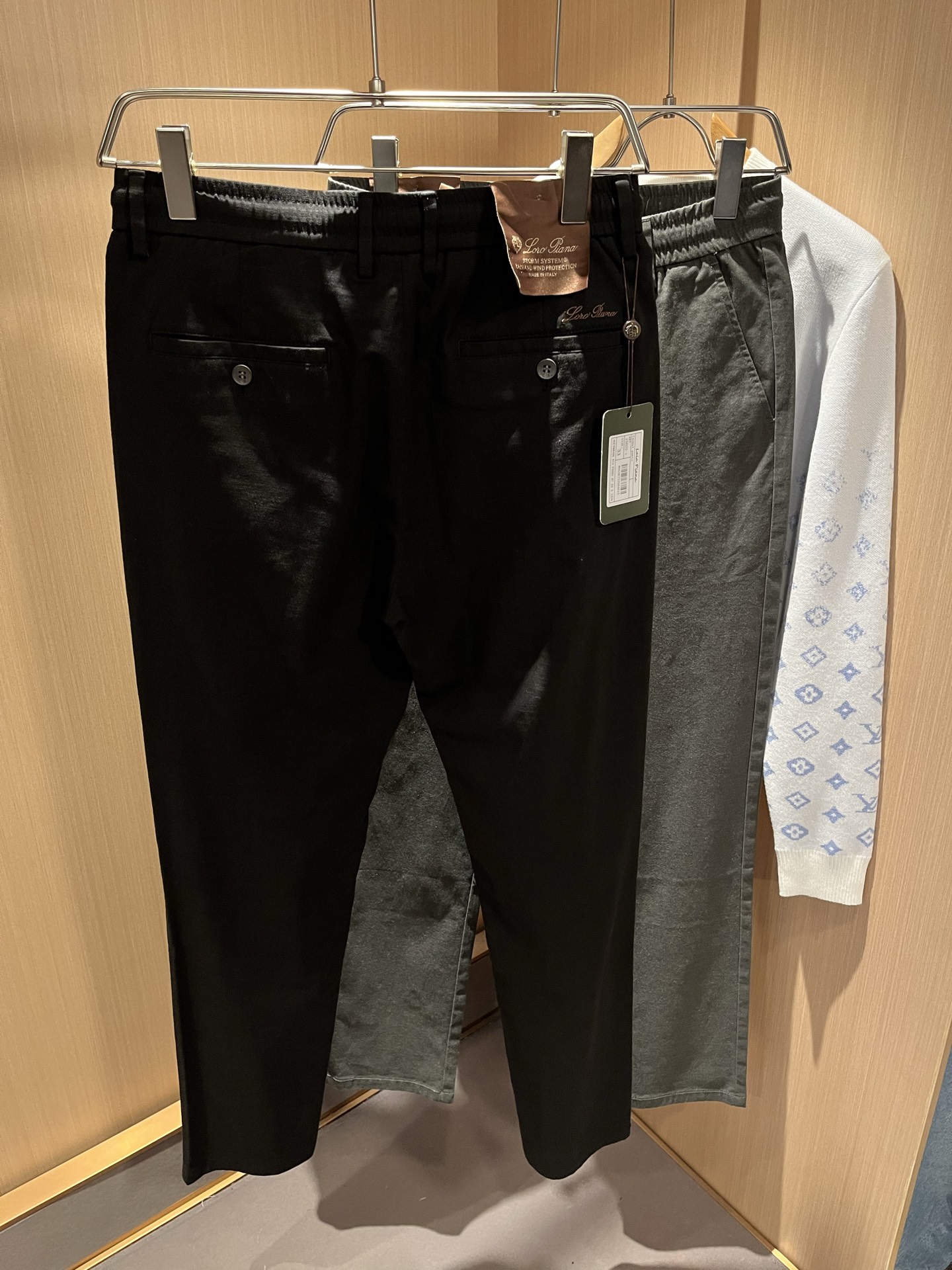 Loro Piana Male Basic Clothing Cotton M-l-xl