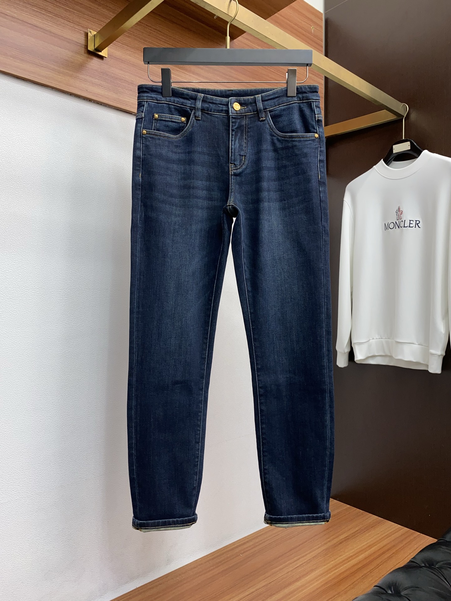 Louis Vuitton Jeans Knitted Slim Fit