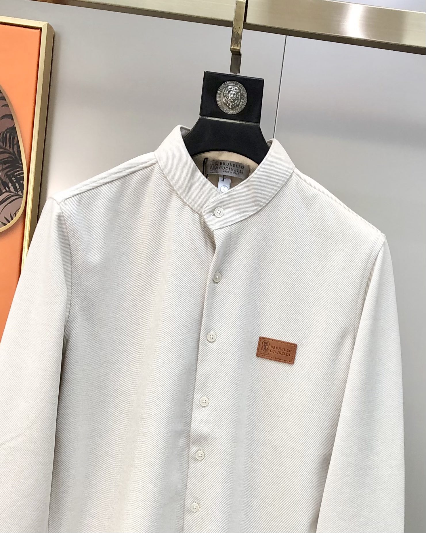 Brunello Cucinelli Male Shirt Cotton M-l-xl