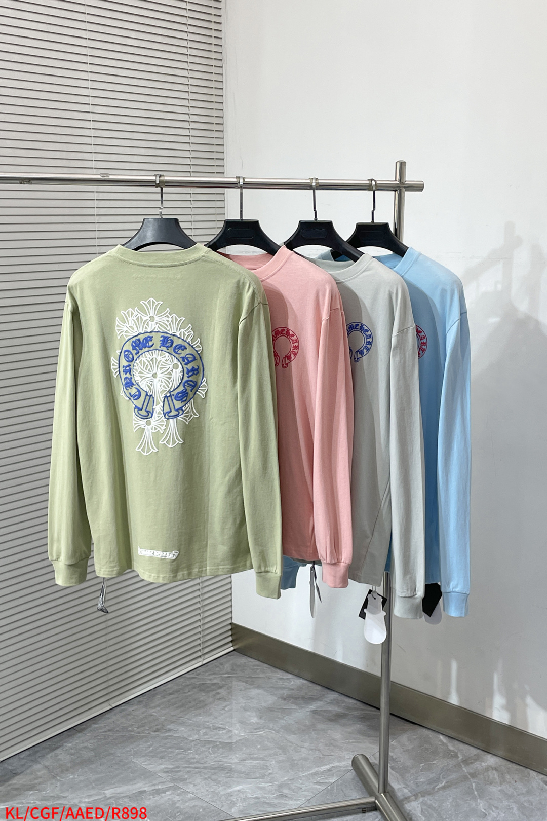 Chrome Hearts Basic Clothing Cotton White Printed S-l-xl