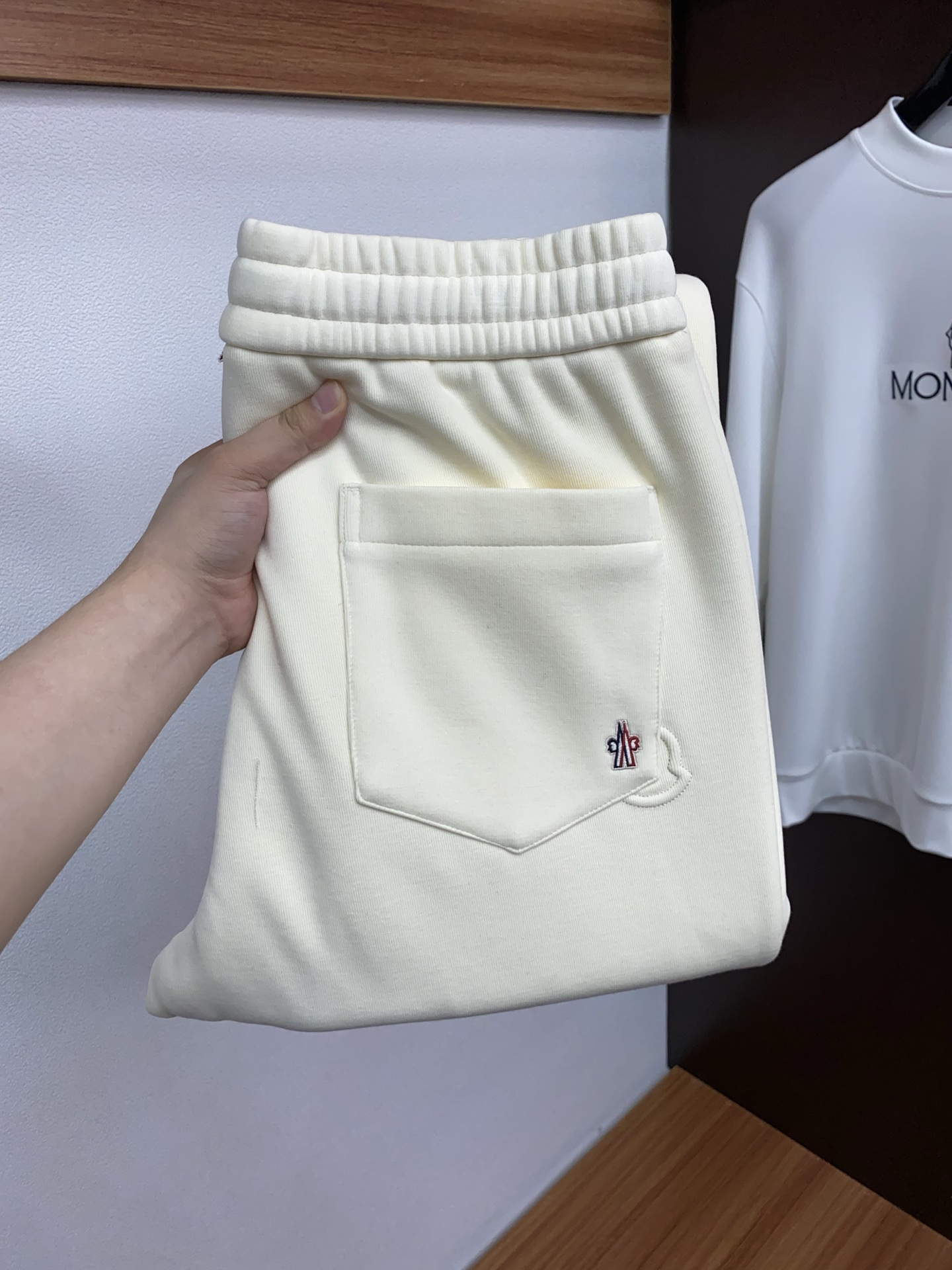 Moncler Basic Clothing Cotton Fleece Lined M-l-xl