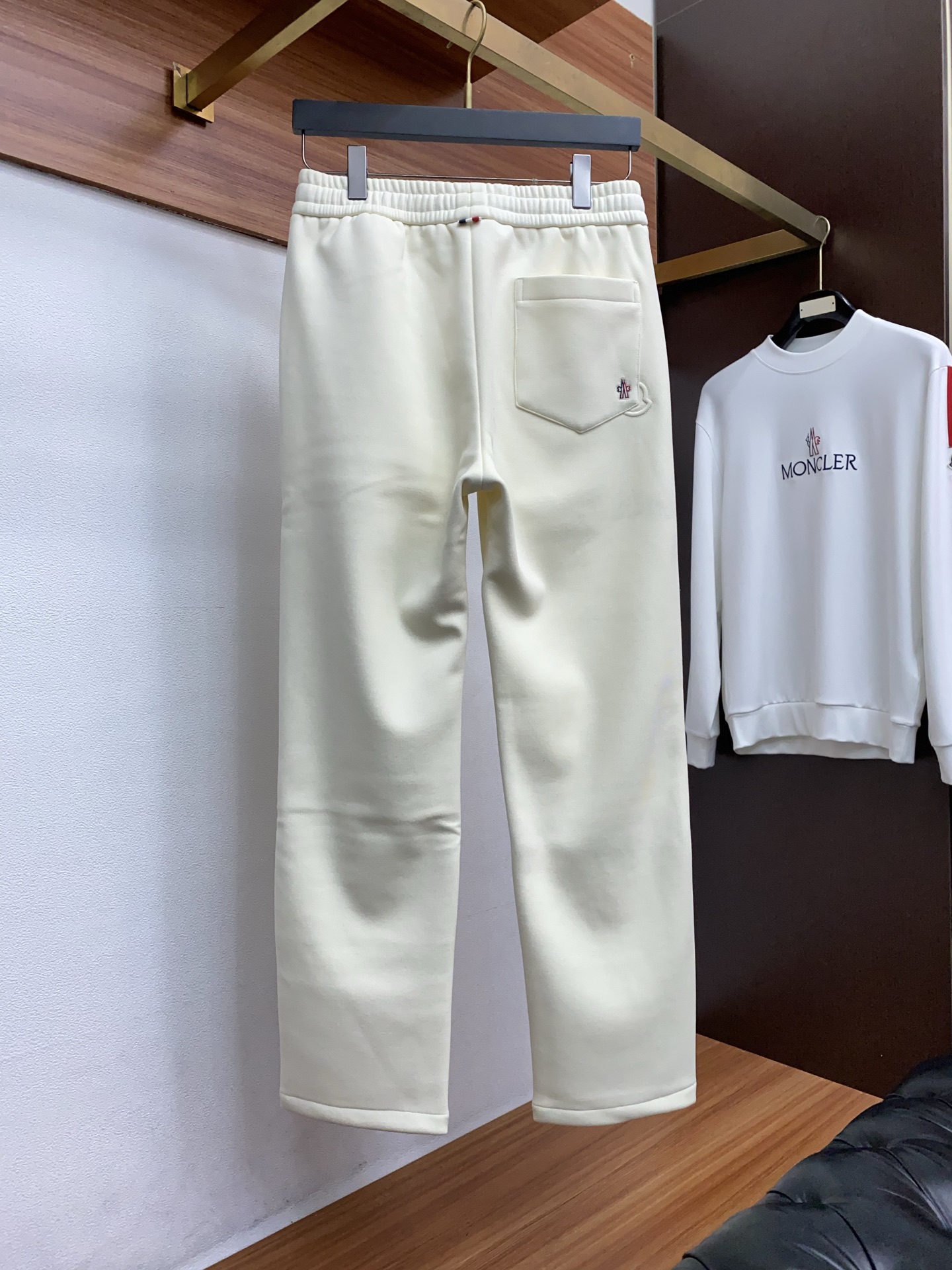 Moncler Basic Clothing Cotton Fleece Lined M-l-xl