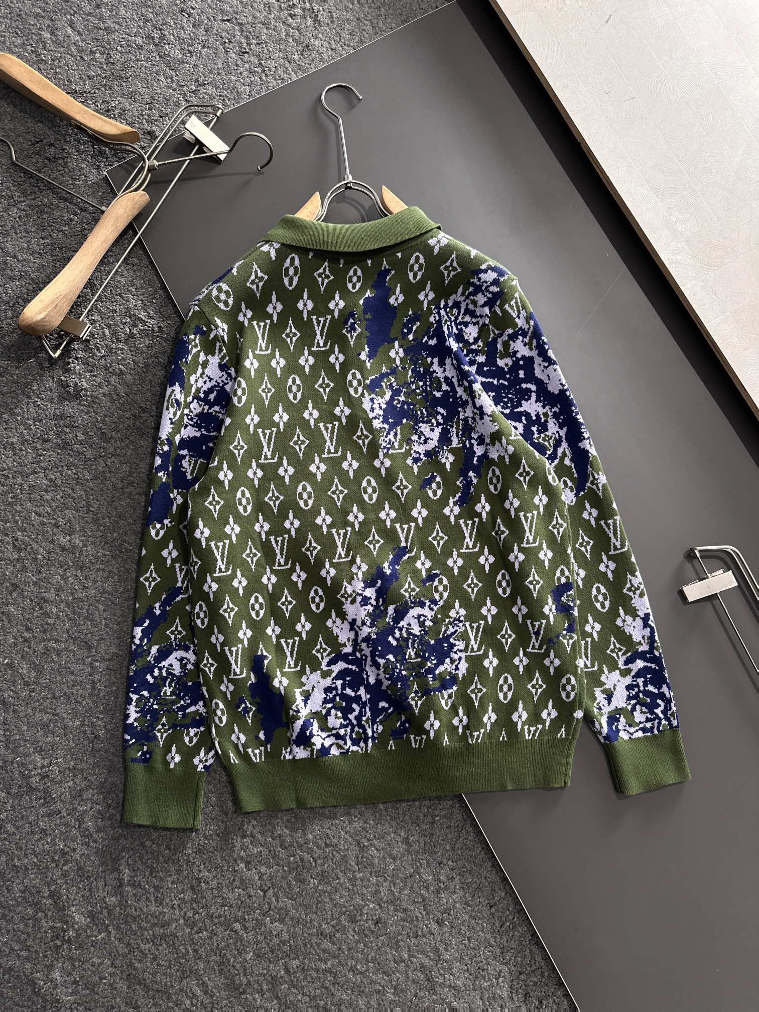 Louis Vuitton Basic Clothing Cotton Blue S-m-l-xxl