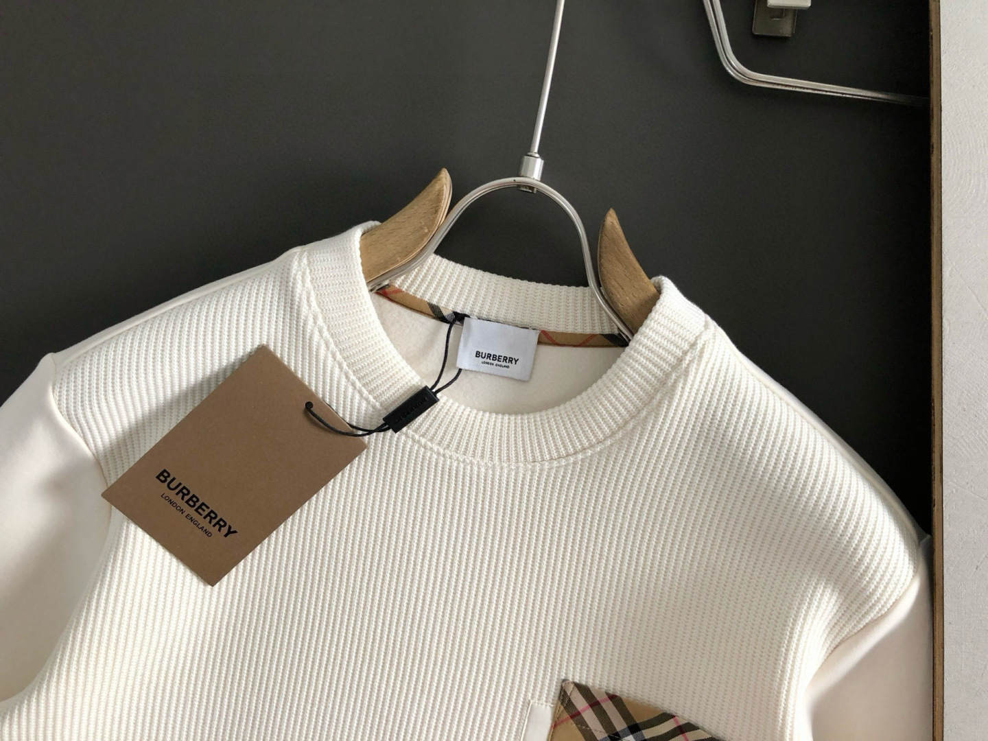 Burberry Hoodie Knitted Fleece Lined M-l-xl-xxl-xxxl