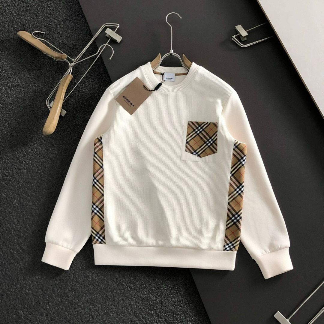 Burberry Hoodie Knitted Fleece Lined M-l-xl-xxl-xxxl