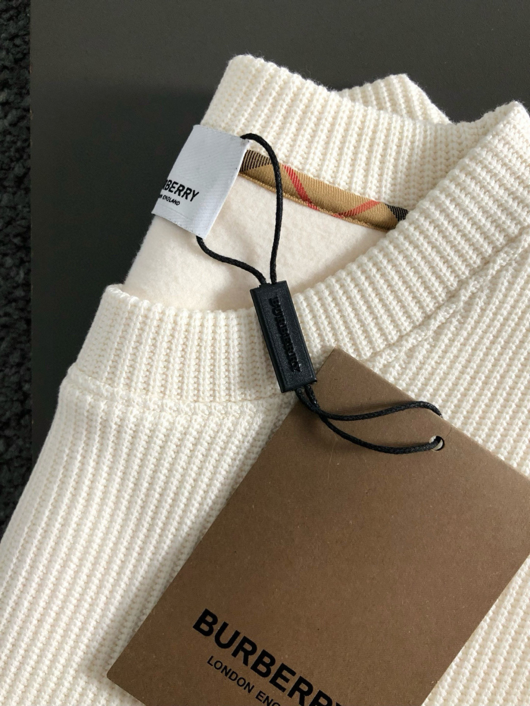 Burberry Hoodie Knitted Fleece Lined M-l-xl-xxl-xxxl