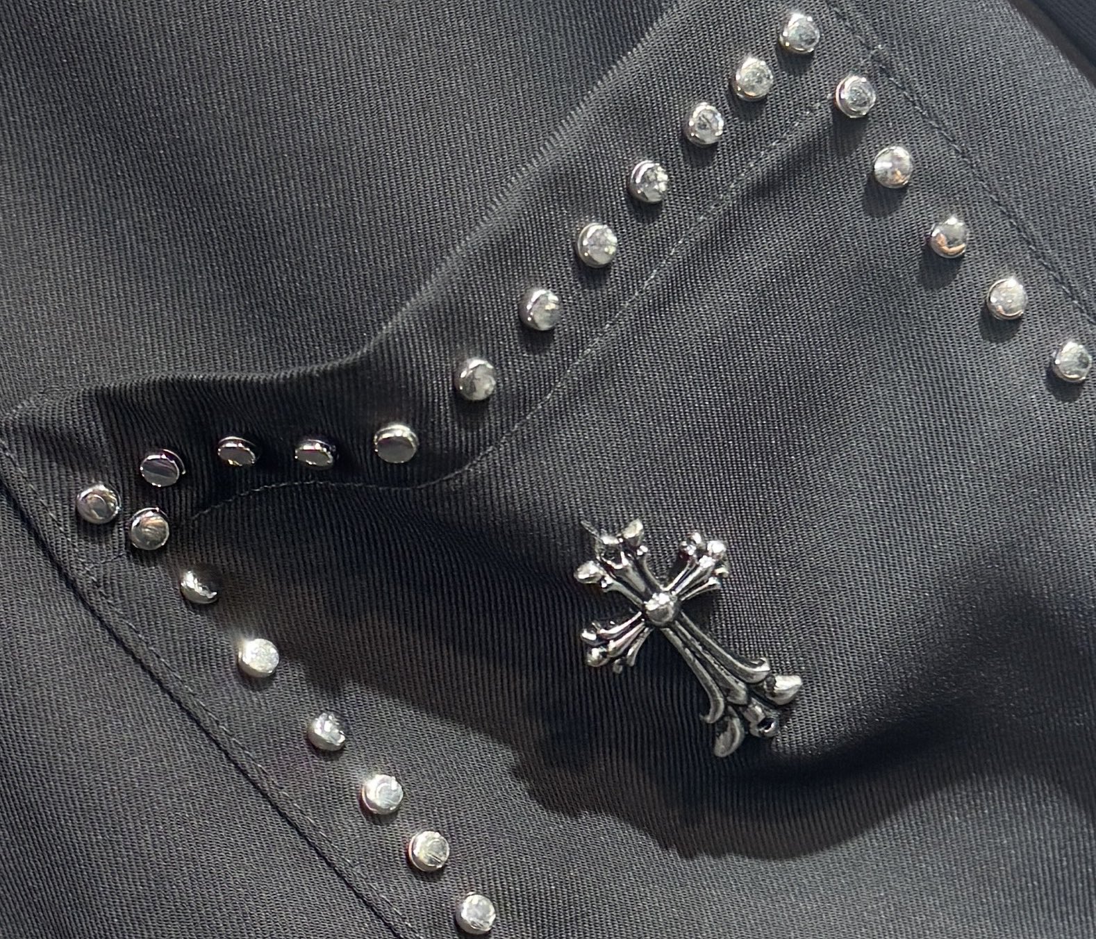Chrome Hearts Shirt Cotton Black M-l-xl