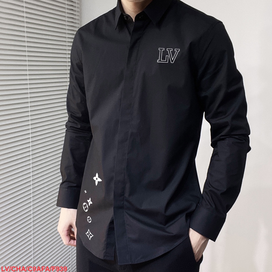 Louis Vuitton Shirt Printed L