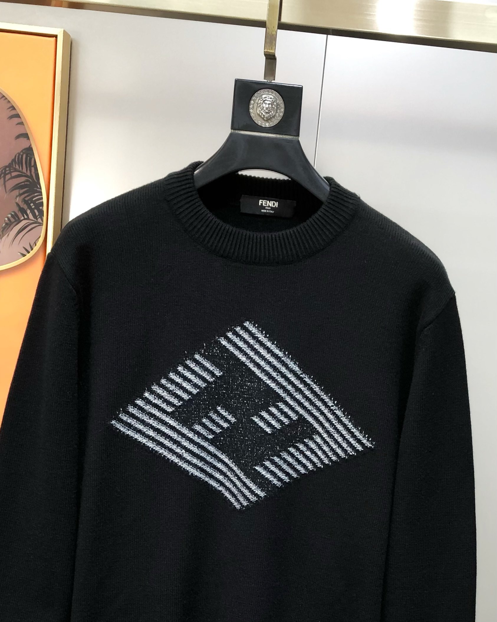 Fendi Male Basic Clothing Cotton Black M-l-xl
