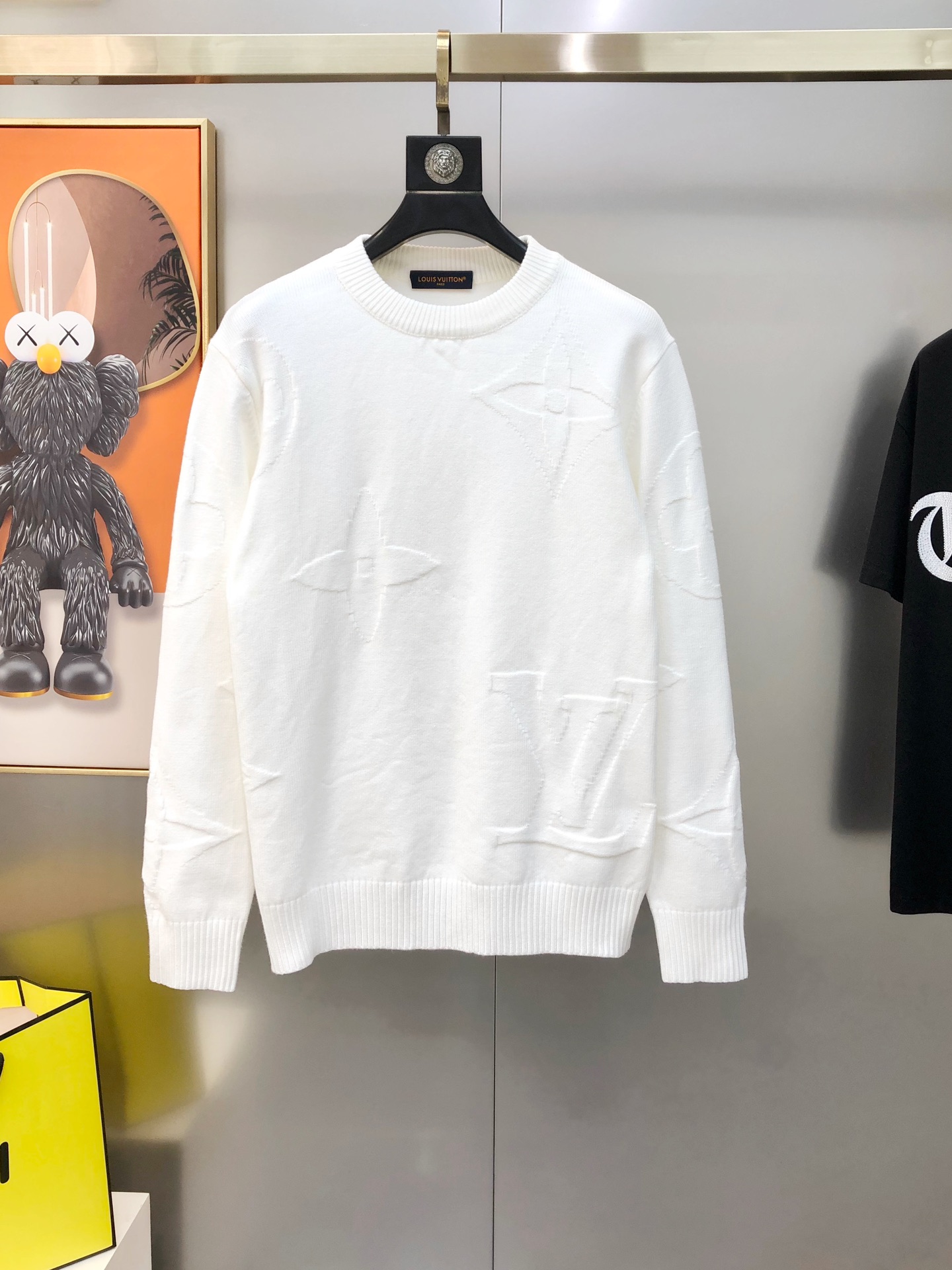 Louis Vuitton Male Basic Clothing Cotton Black M-l-xl