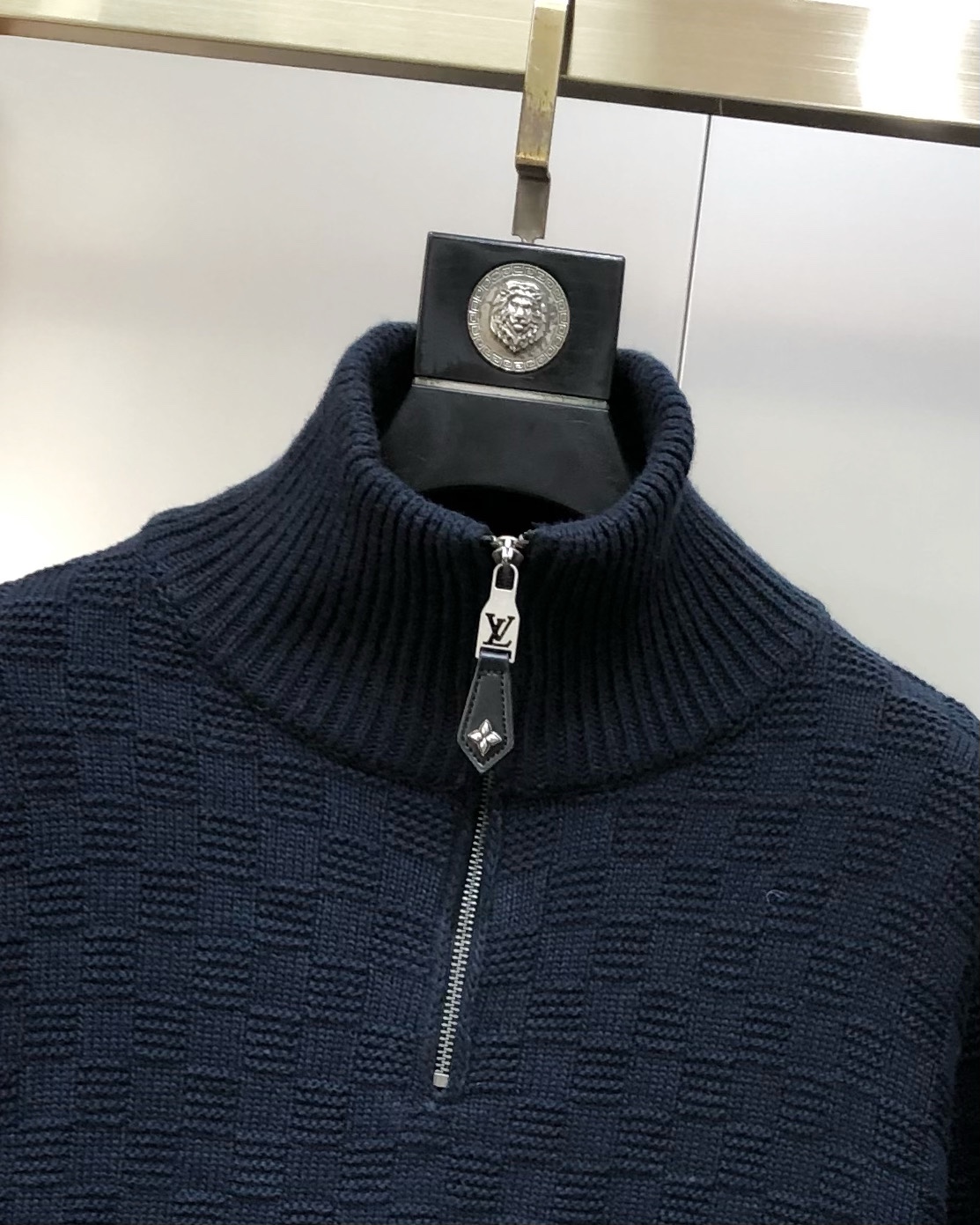Louis Vuitton Male Basic Clothing Cotton Blue S-l-xl
