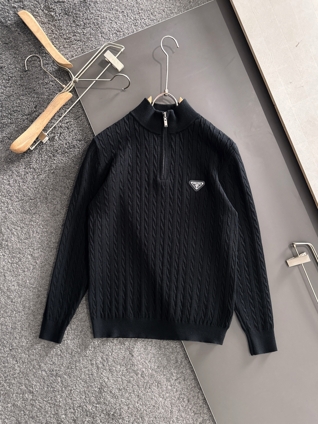 Prada Couple Basic Clothing Wool S-m-l-xxxl