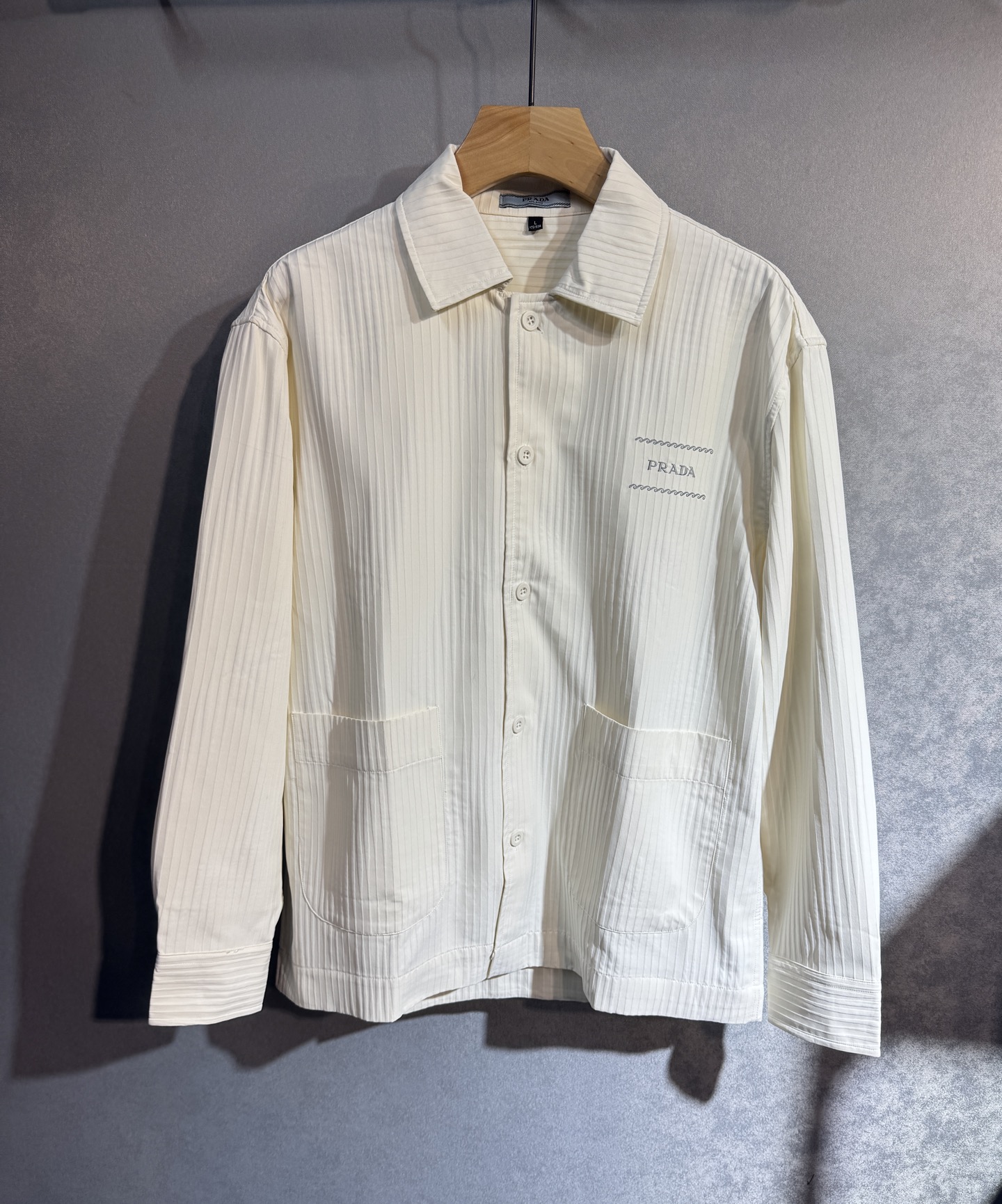Prada Shirt Cotton Black M-l-xl