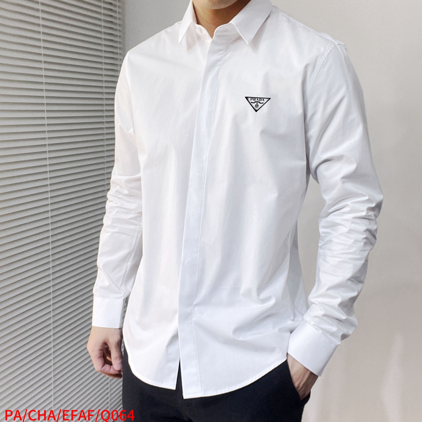 Prada Male Shirt Cotton