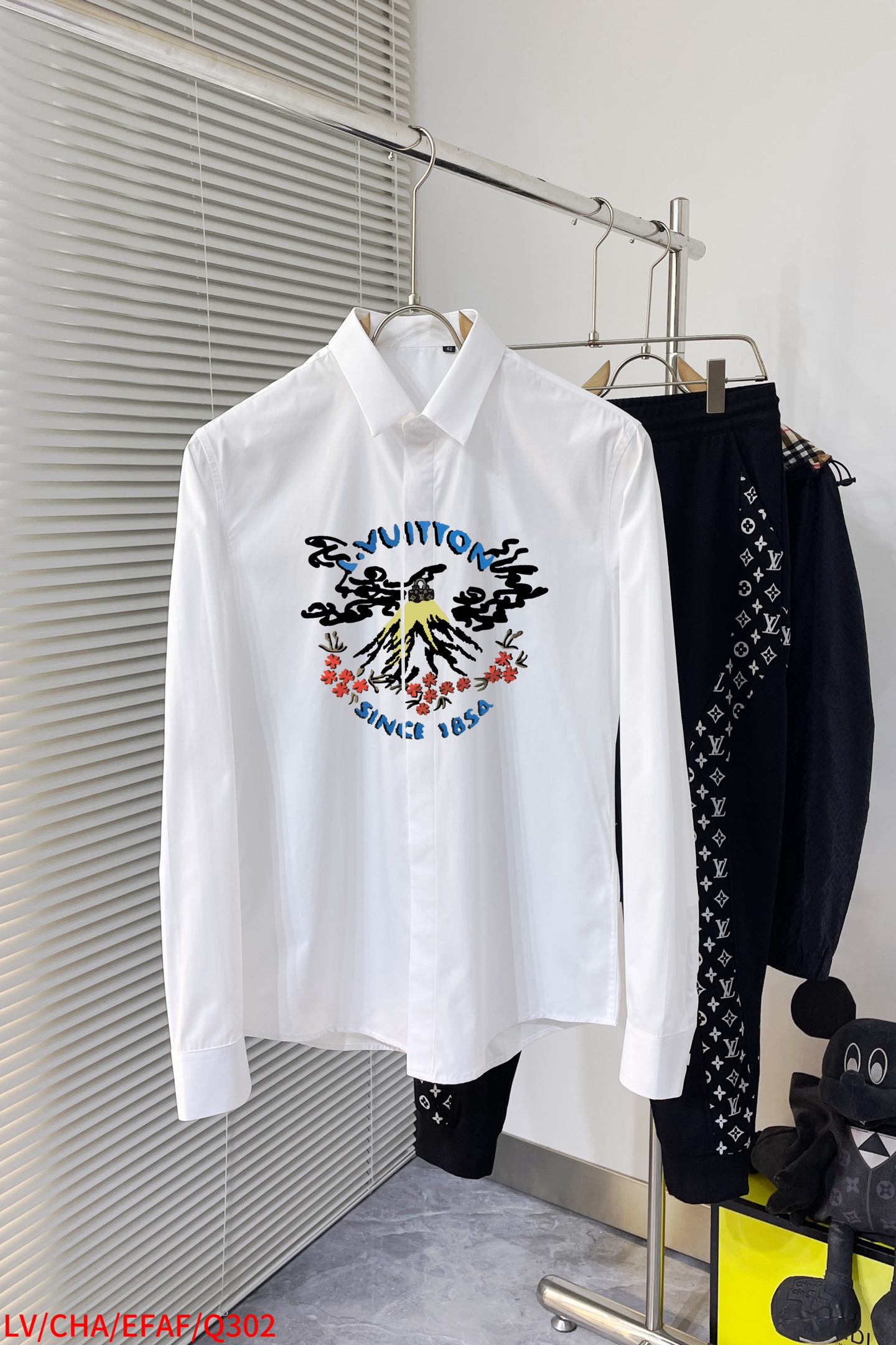 Louis Vuitton Male Shirt Cotton L