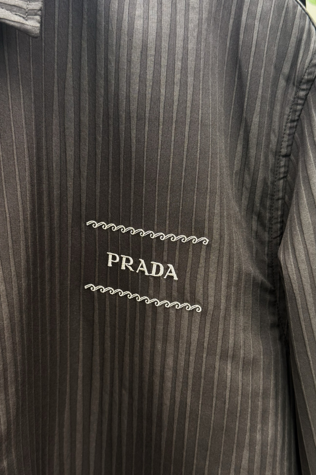 Prada Shirt Cotton M-l-xl