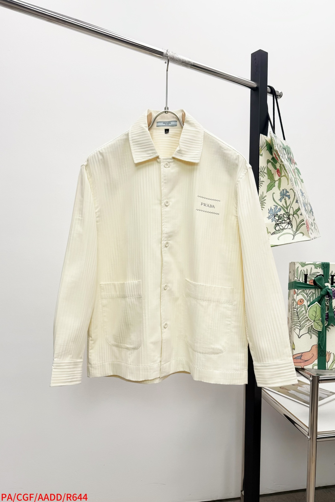 Prada Shirt Cotton M-l-xl