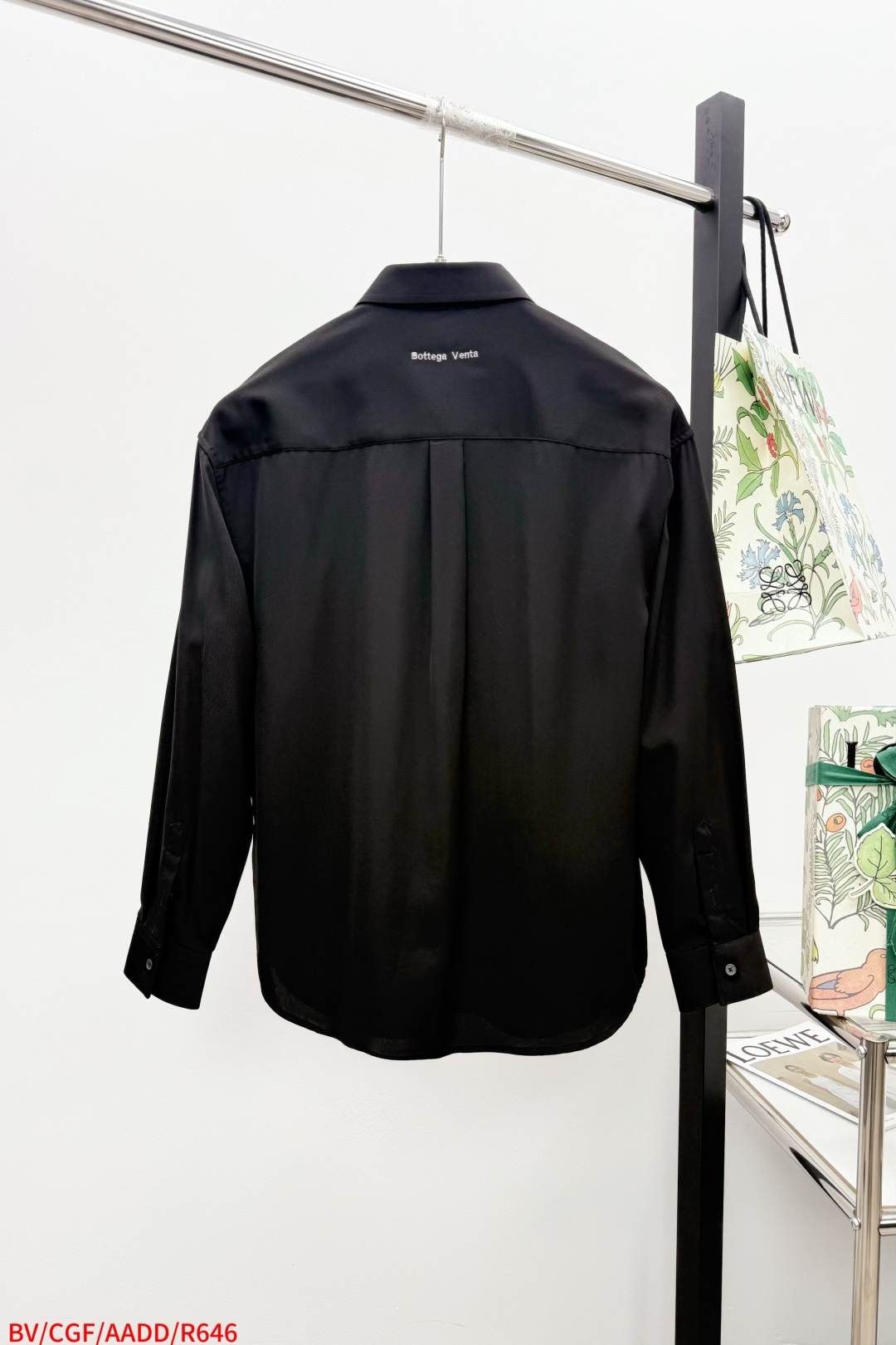 Bottega Veneta Shirt Cotton Black M-l-xl