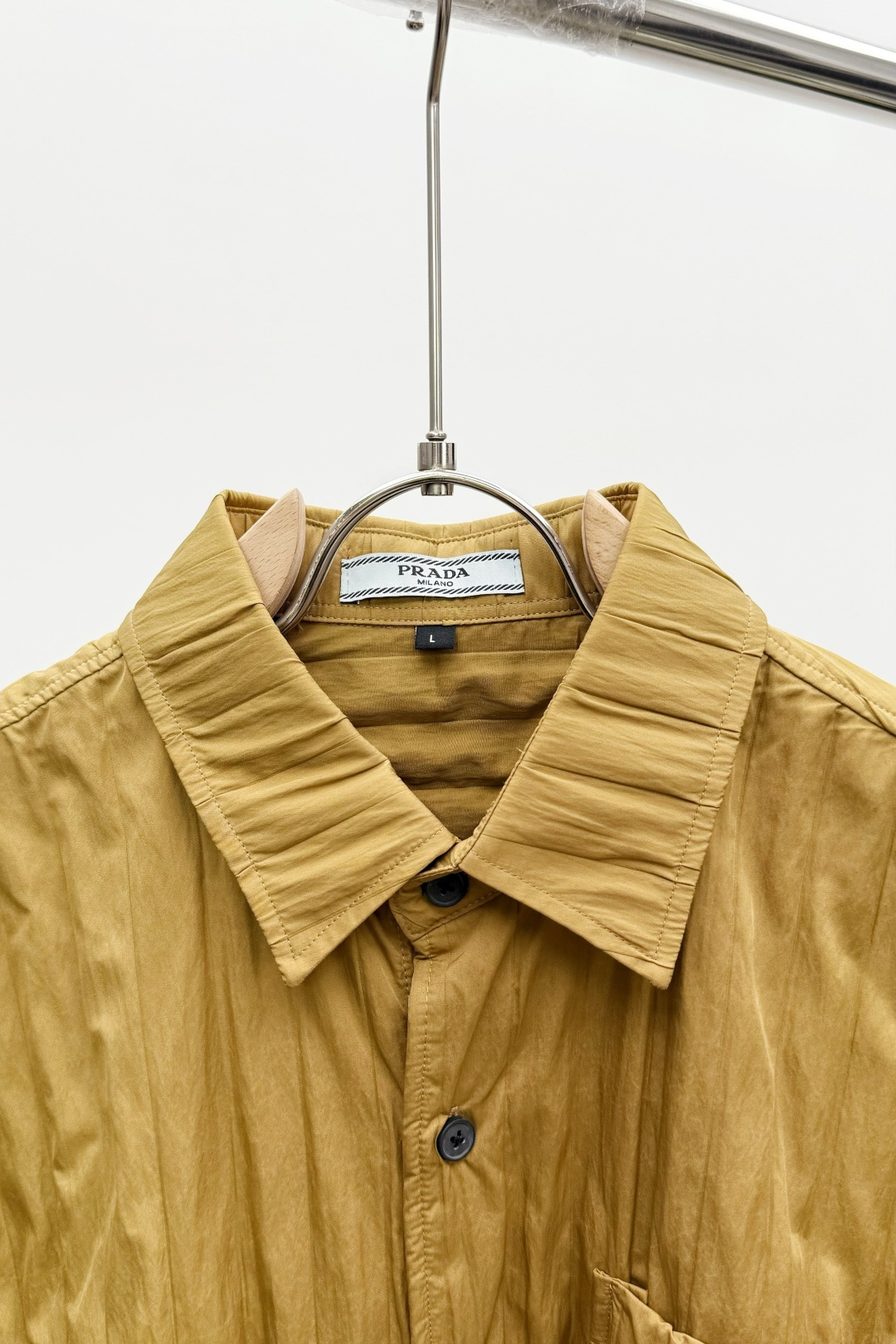 Prada Shirt Cotton Black M-l-xl
