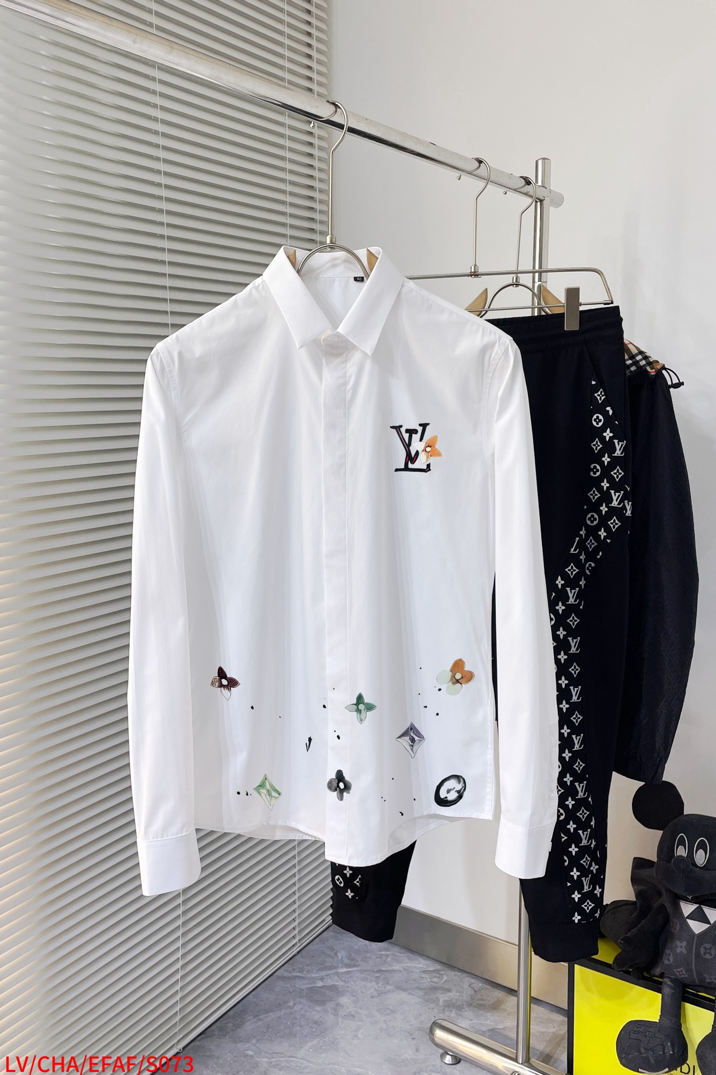 Louis Vuitton Male Shirt Cotton S-l