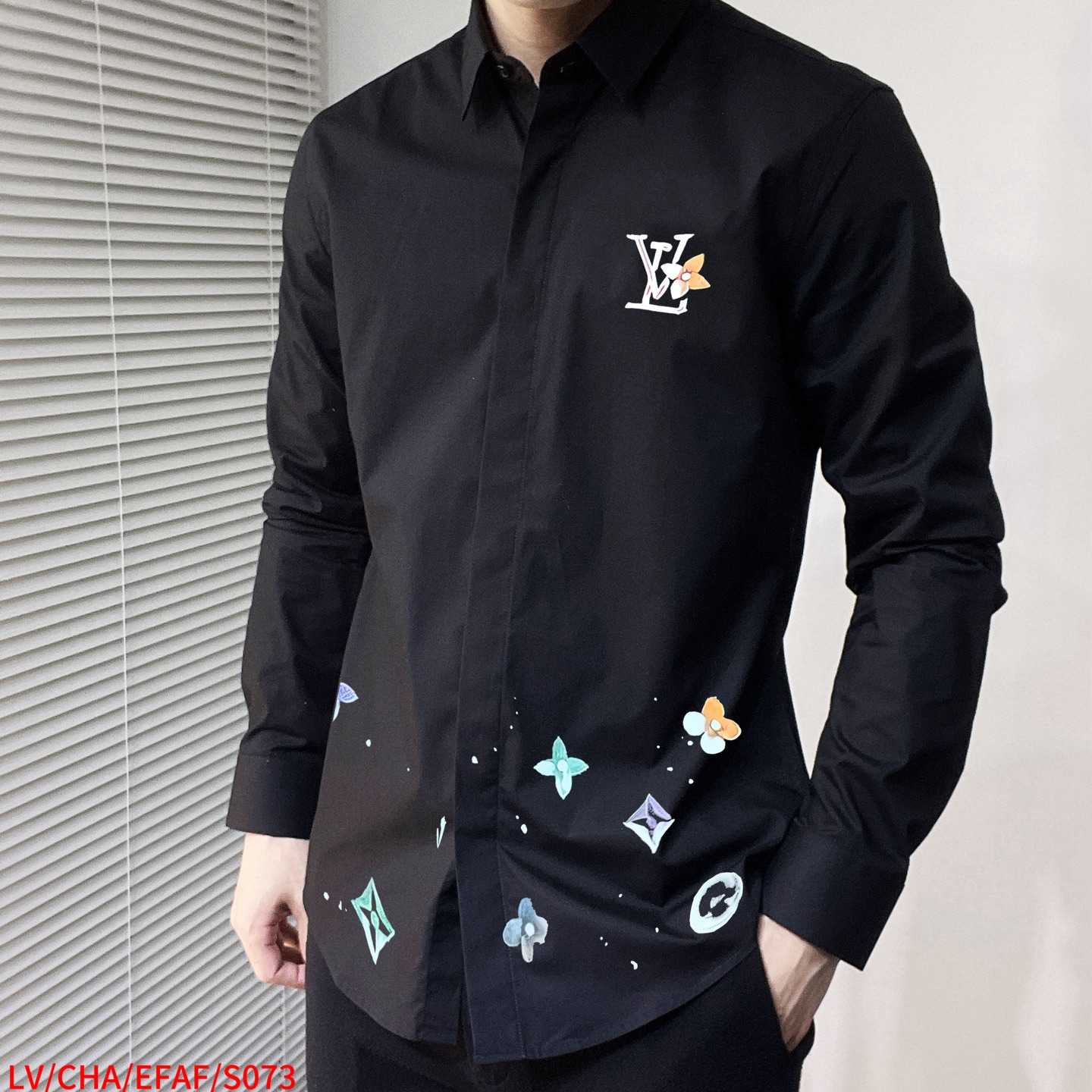Louis Vuitton Male Shirt Cotton S-l